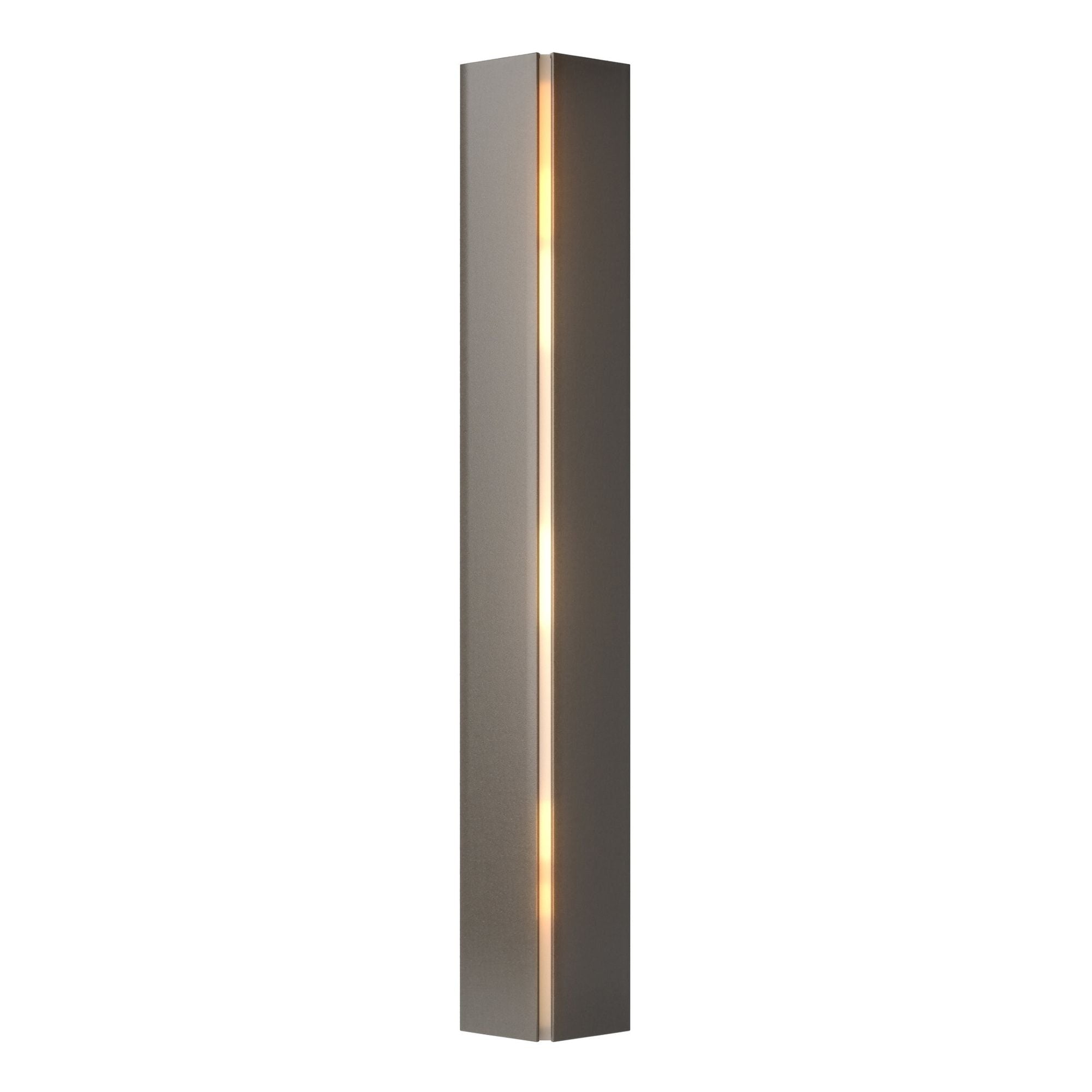Gallery LED Sconce LED Ivory Art Glass (CC) in Dark Smoke