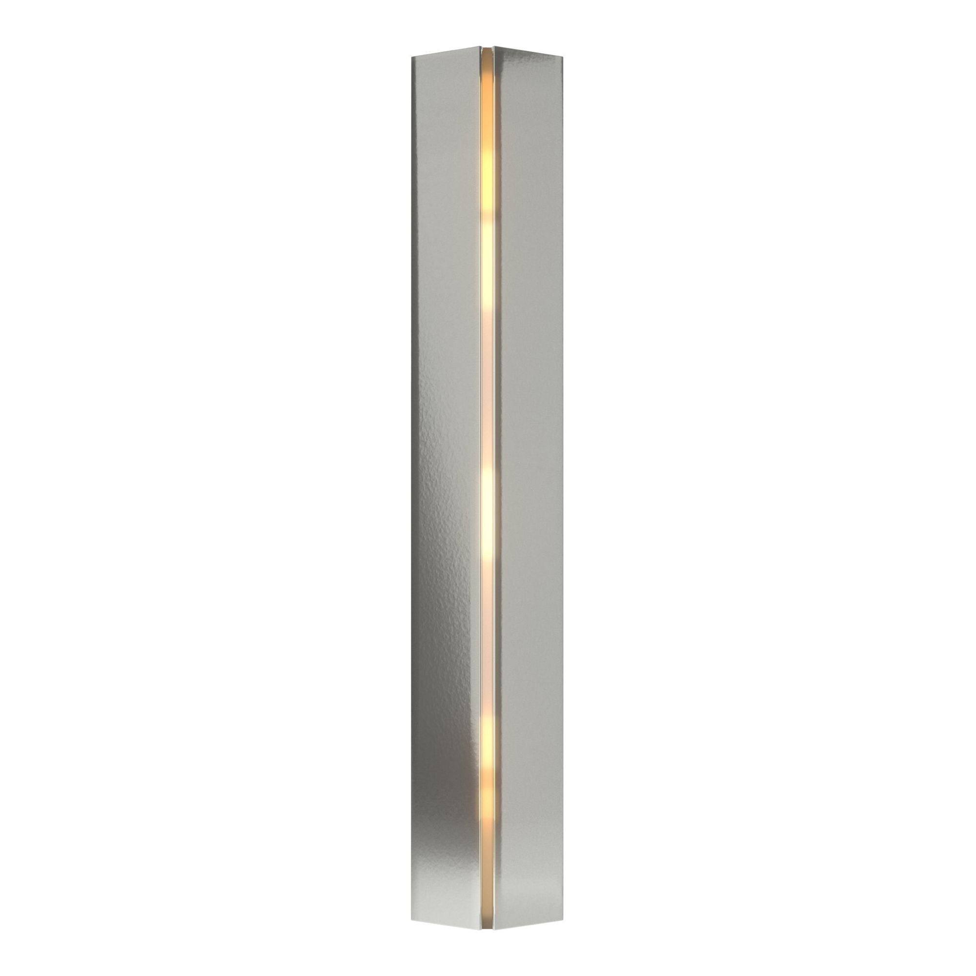 Gallery LED Sconce LED Ivory Art Glass (CC) in Sterling