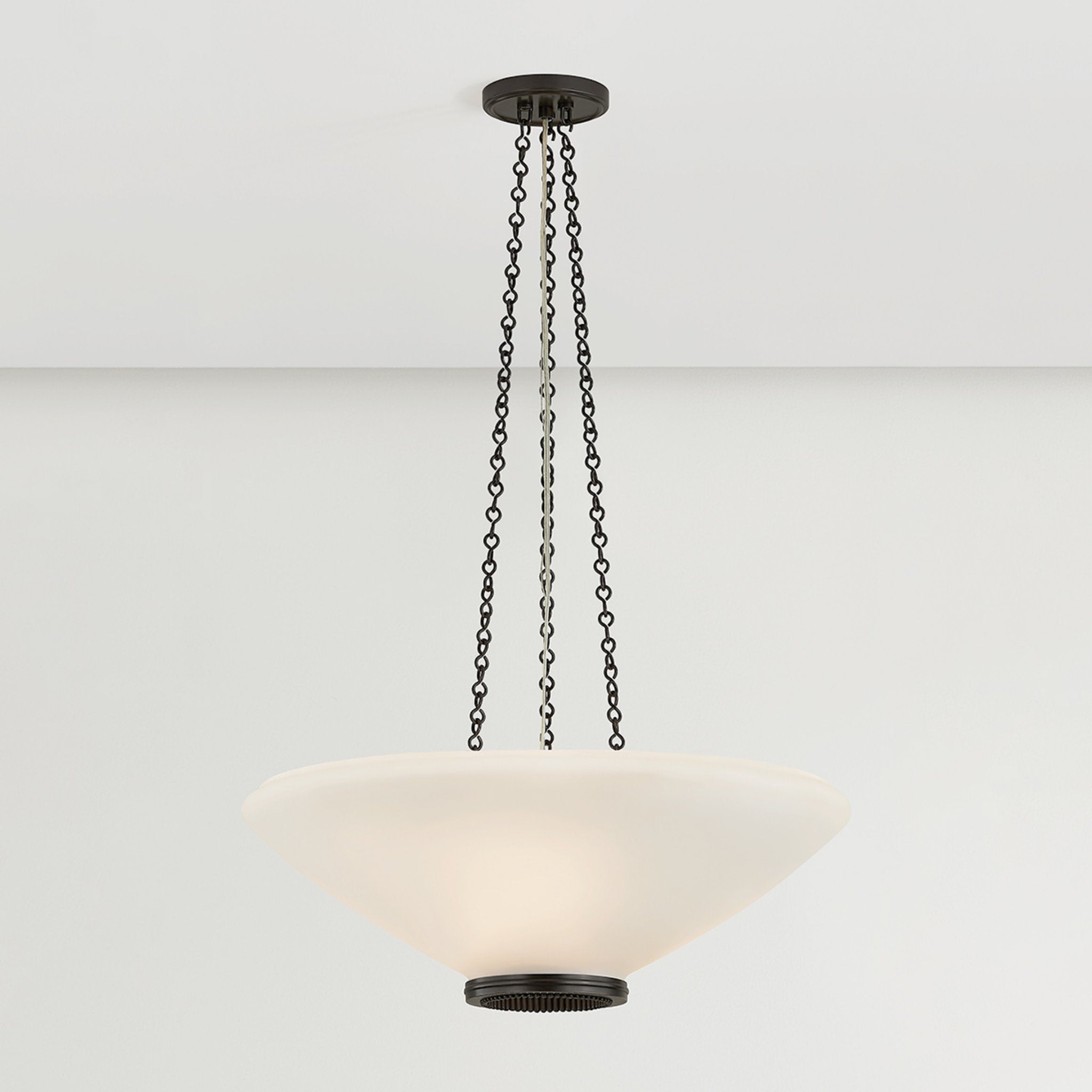 Awosting 3-Light Pendant in Distressed Bronze 22W x 8.25H