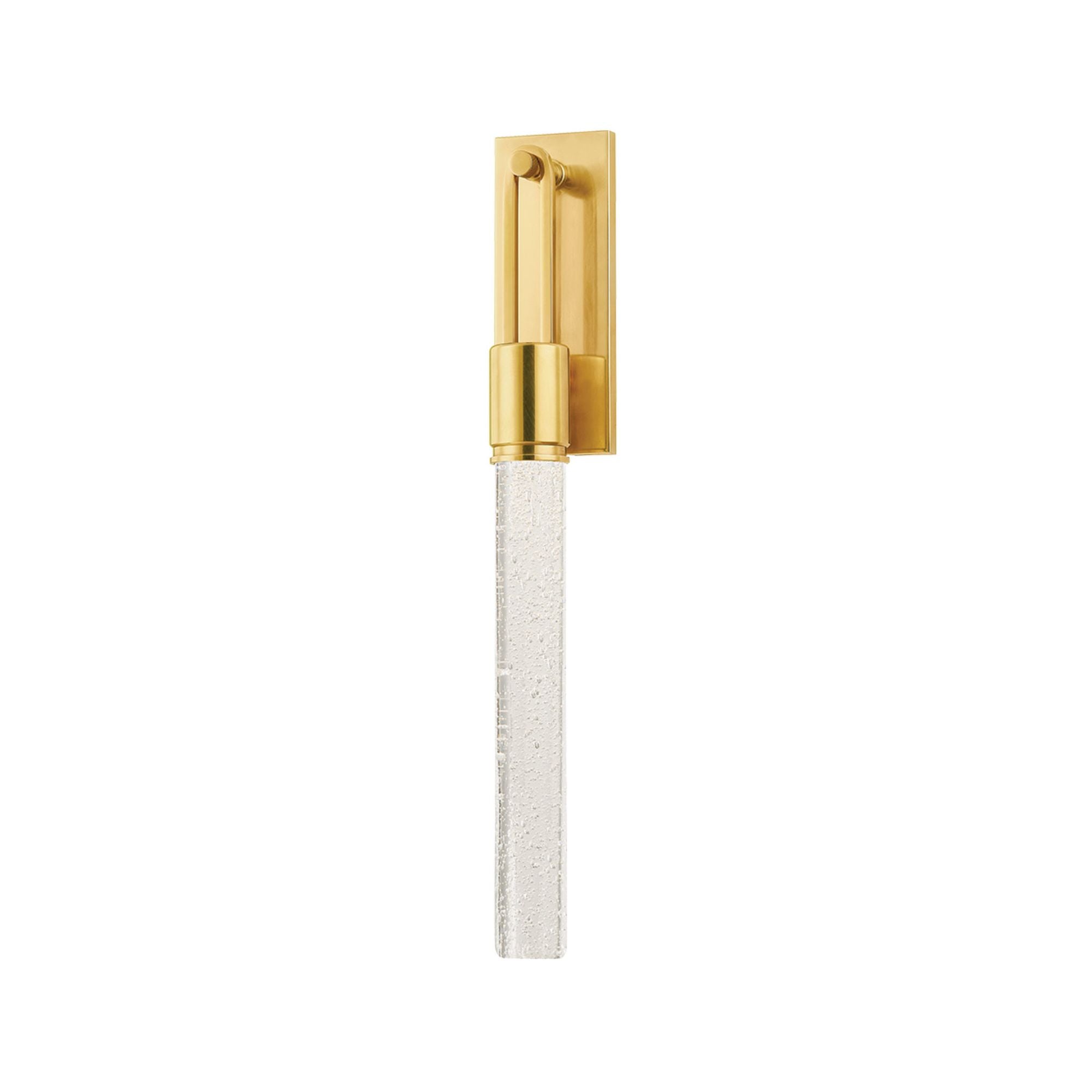 Raynham 1-Light Wall Sconce in Aged Brass 3W x 20.25H