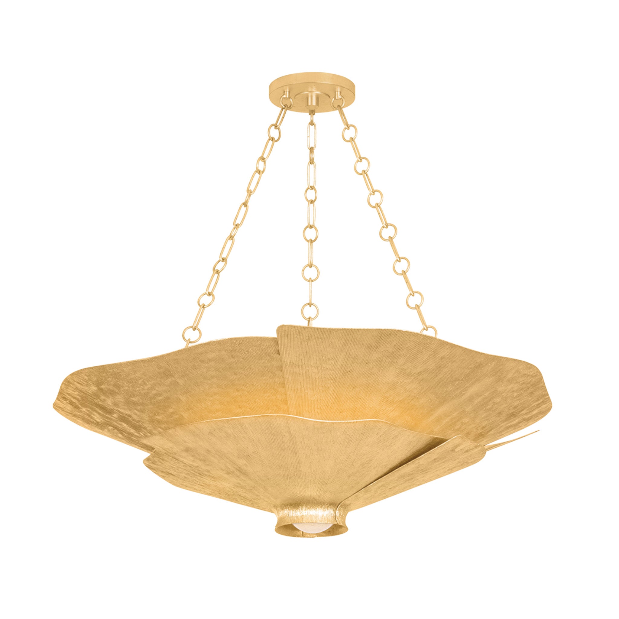 Spring Valley 5-Light Chandelier in Vintage Gold Leaf 36.5W x 11.75H
