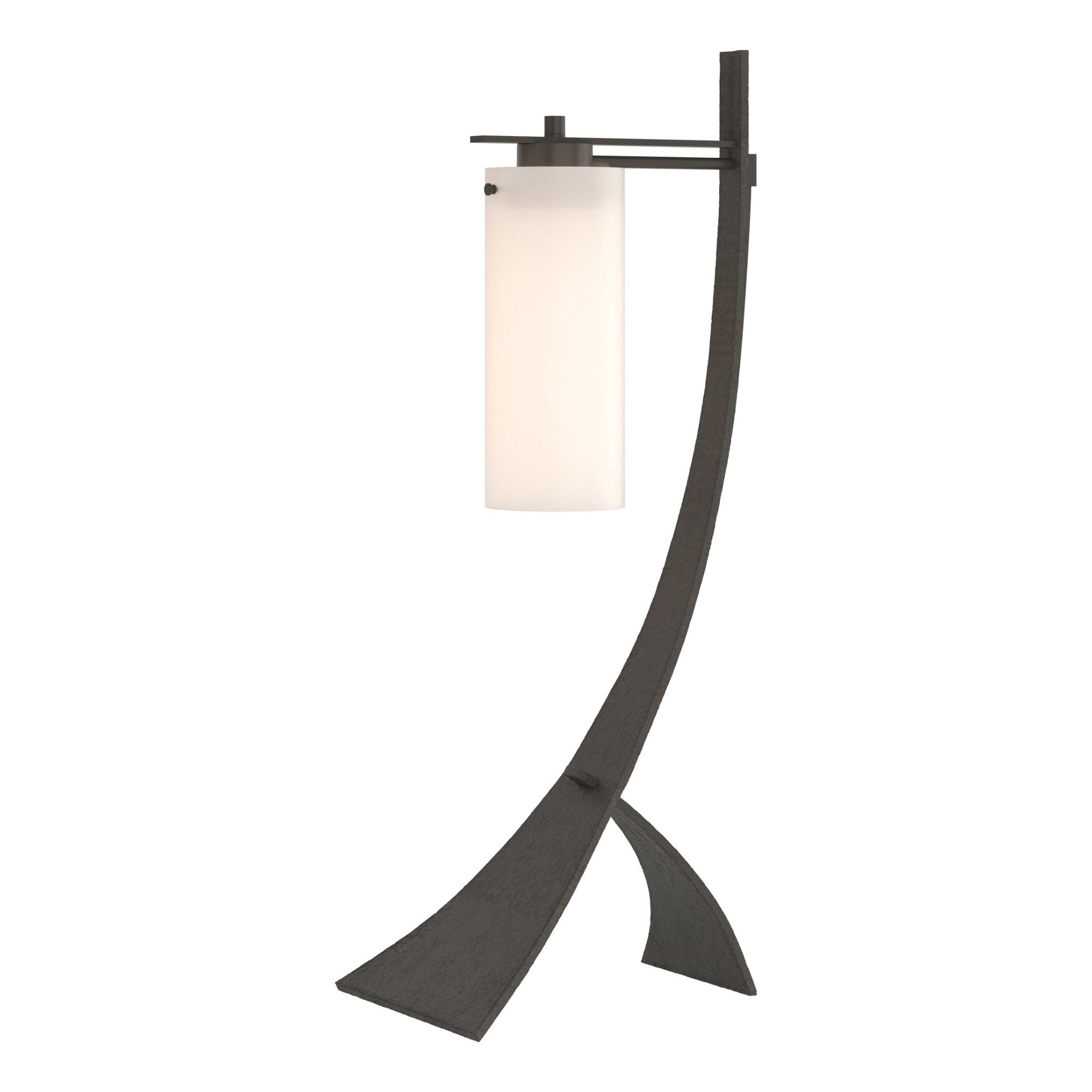 Stasis Table Lamp 1-Light Opal Glass (GG) in Dark Smoke