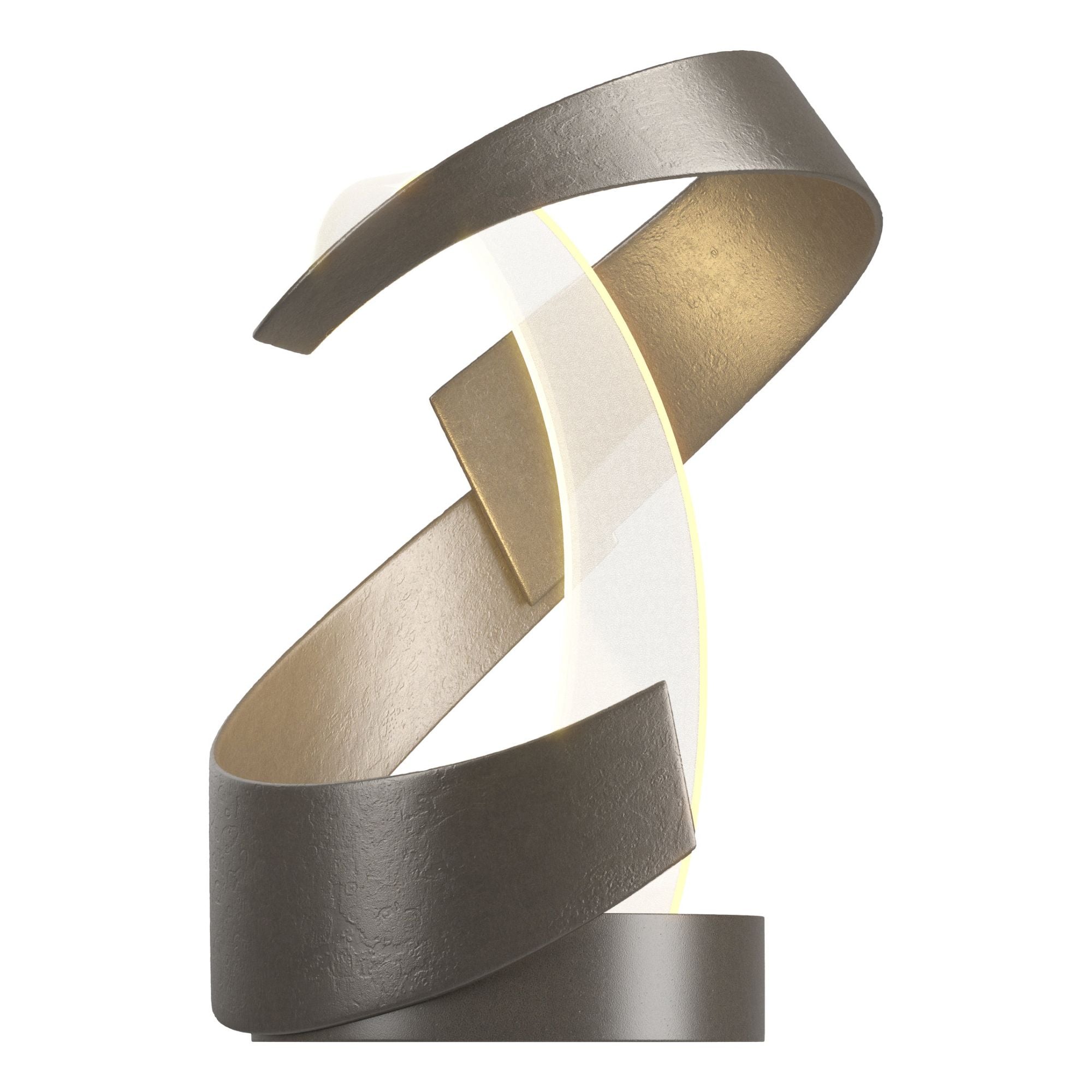 Encounter LED Table Lamp LED in Dark Smoke - Dimmer on Base