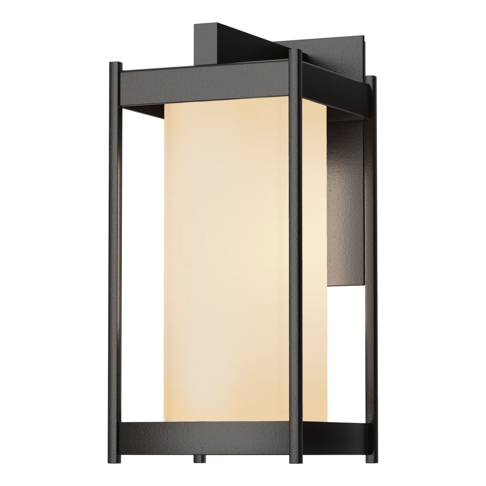 Cela Opal Glass Medium Outdoor Sconce 1-Light Opal Glass (GG) in Coastal Oil Rubbed Bronze