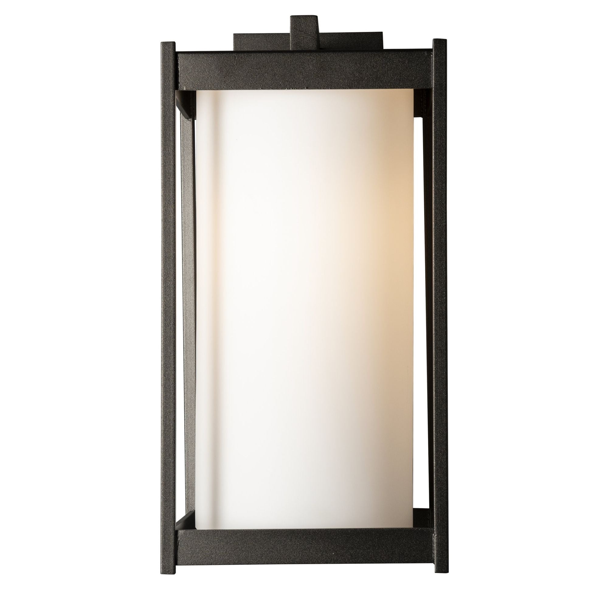 Cela Opal Glass Large Outdoor Sconce 1-Light Opal Glass (GG) in Coastal Oil Rubbed Bronze