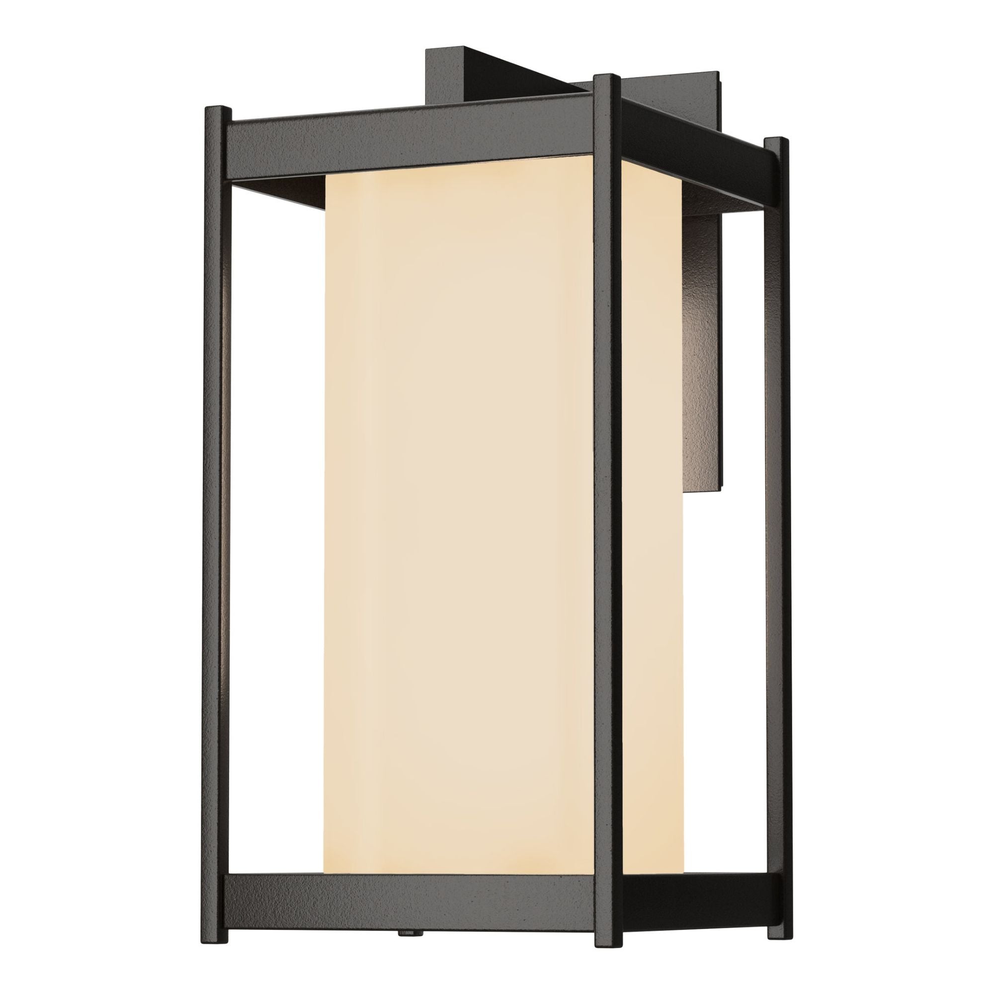 Cela Opal Glass Large Outdoor Sconce 1-Light Opal Glass (GG) in Coastal Oil Rubbed Bronze