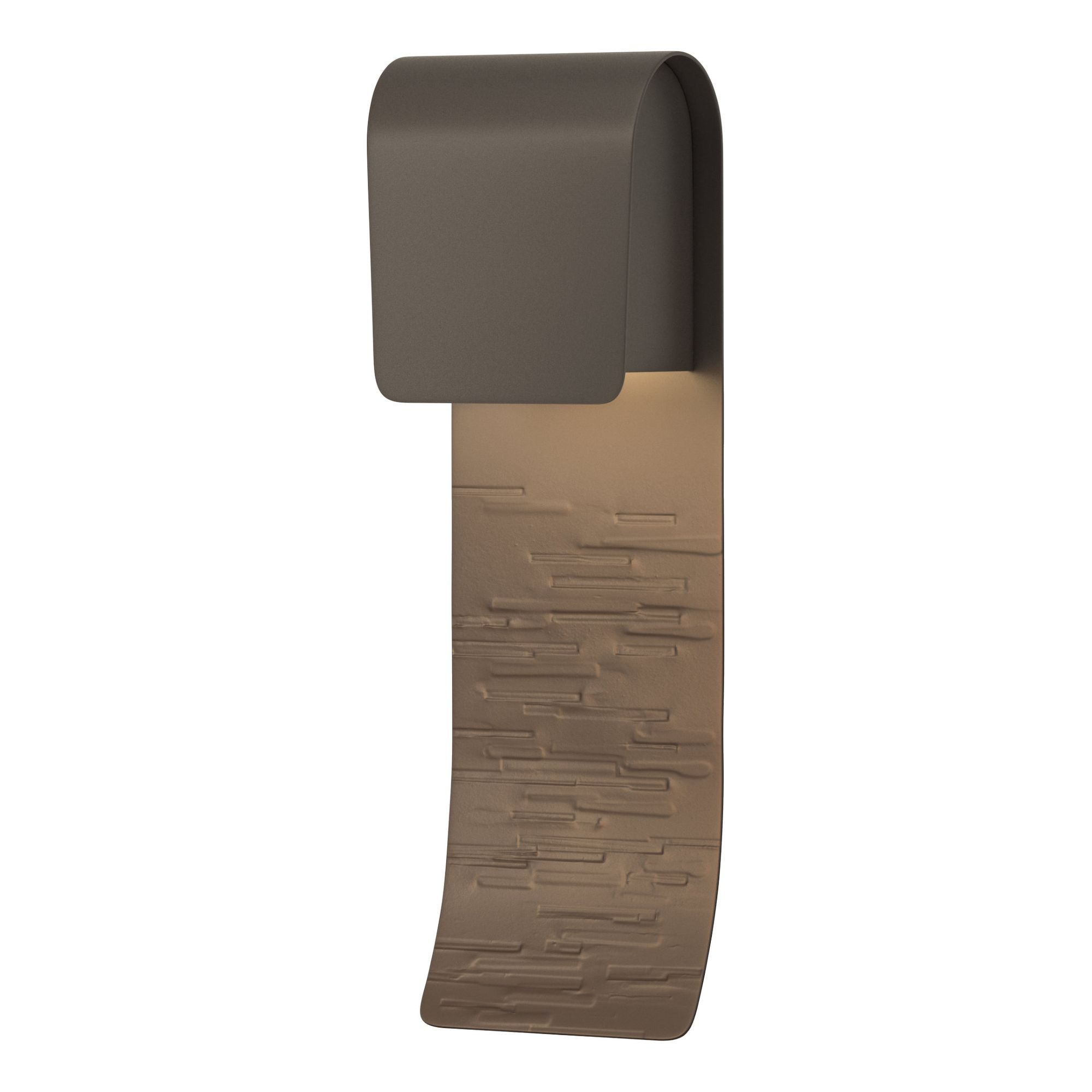 Element Small Outdoor Sconce 1-Light in Coastal Dark Smoke