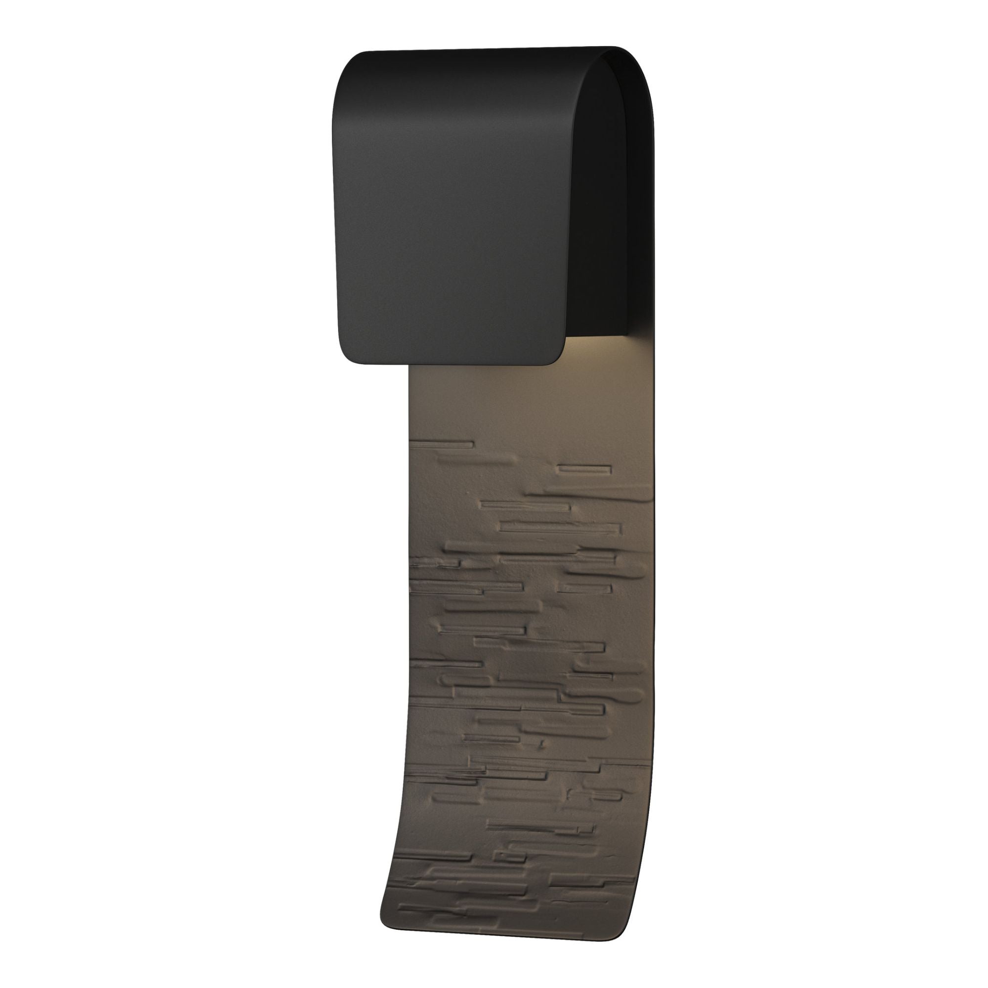 Element Small Outdoor Sconce 1-Light in Coastal Black