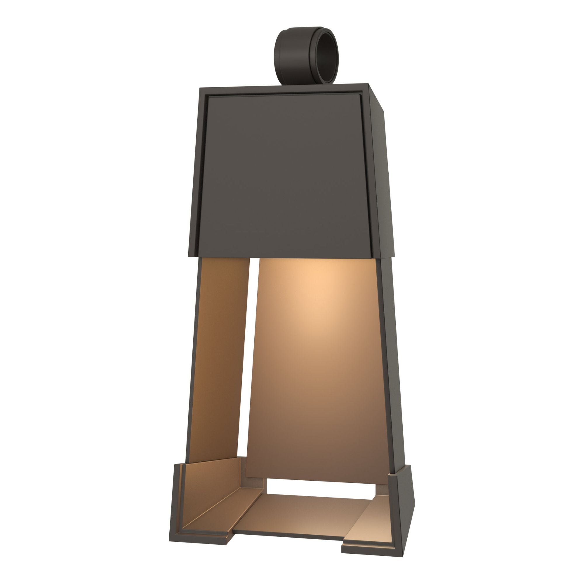 Revere Small Outdoor Sconce 1-Light Coastal Dark Smoke Accent in Coastal Dark Smoke