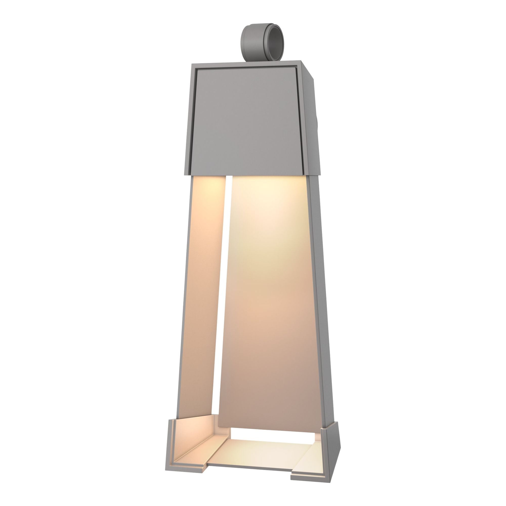 Revere Medium Outdoor Sconce 1-Light Coastal Burnished Steel Accent in Coastal Burnished Steel