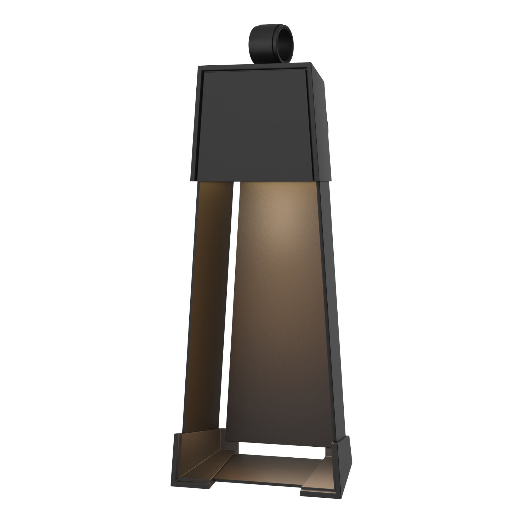 Revere Medium Outdoor Sconce 1-Light Coastal Black Accent in Coastal Black