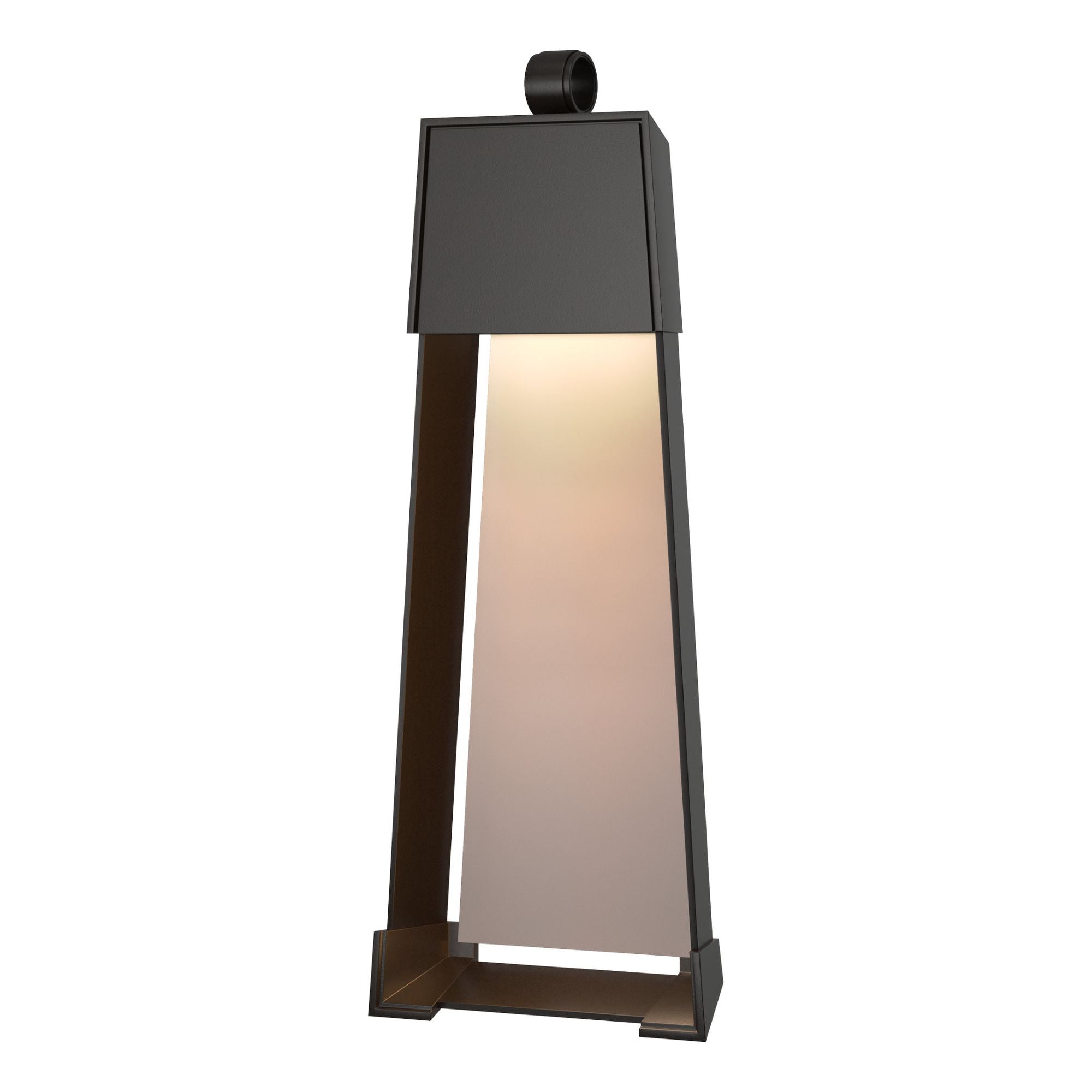 Revere Large Outdoor Sconce 2-Light Coastal Burnished Steel Accent in Oil Rubbed Bronze