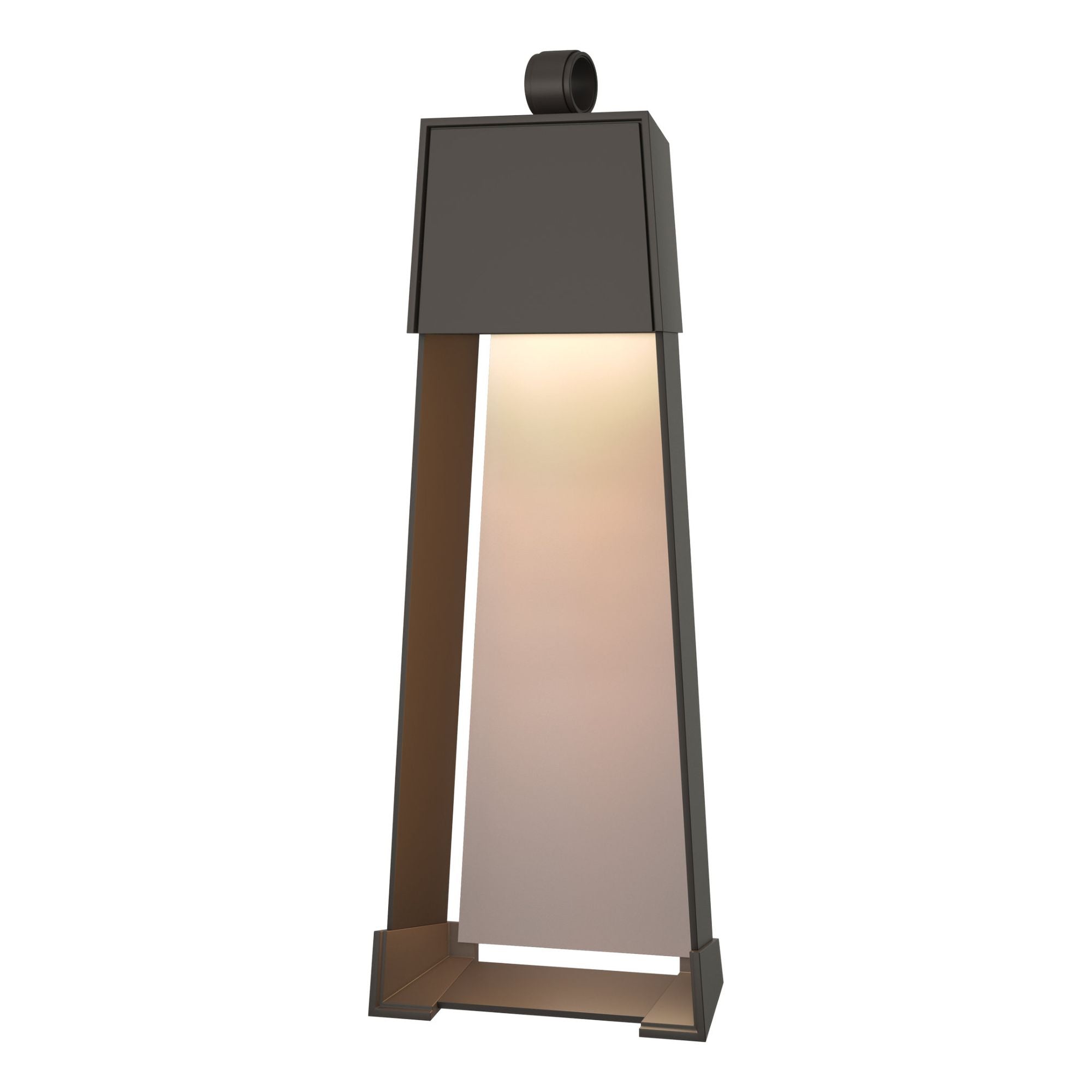 Revere Large Outdoor Sconce 2-Light Coastal Burnished Steel Accent in Coastal Dark Smoke