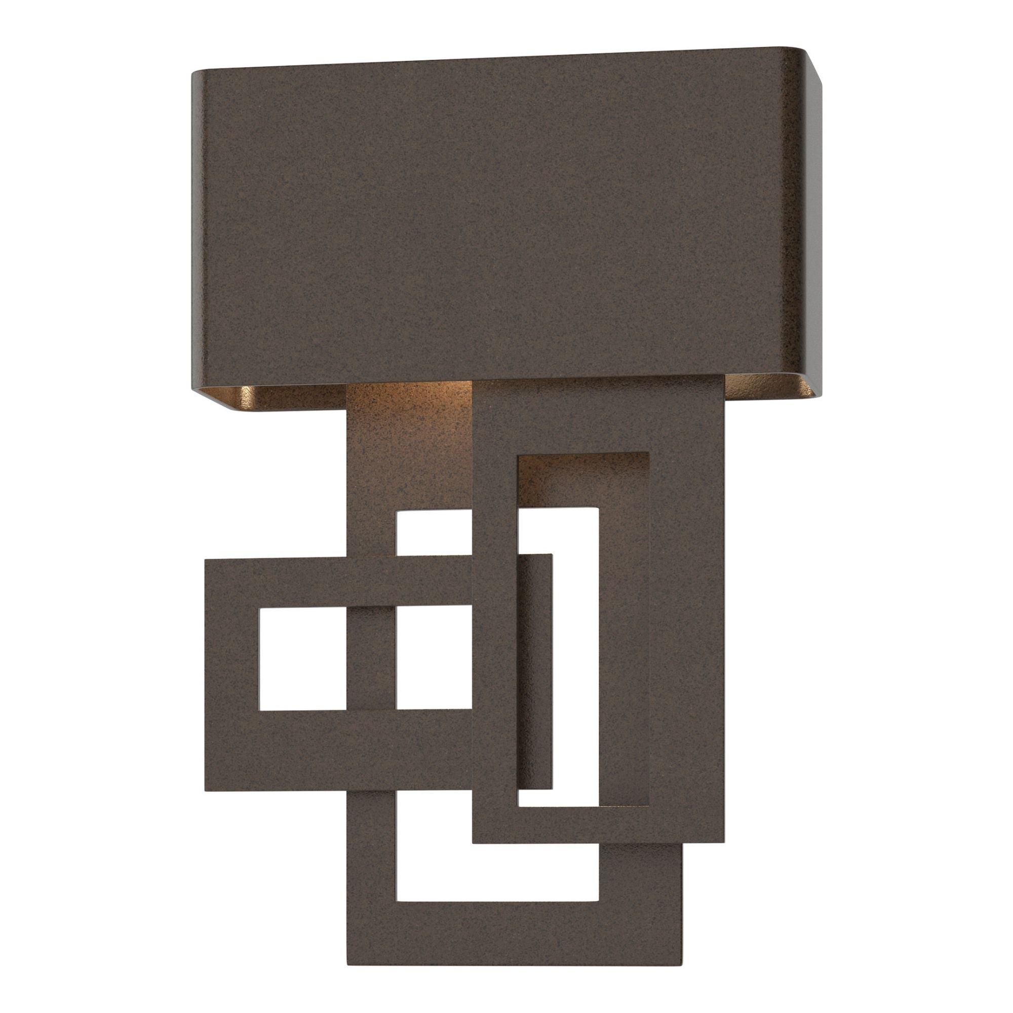Collage Small Dark Sky Friendly LED Outdoor Sconce Right Facing LED in Coastal Oil Rubbed Bronze