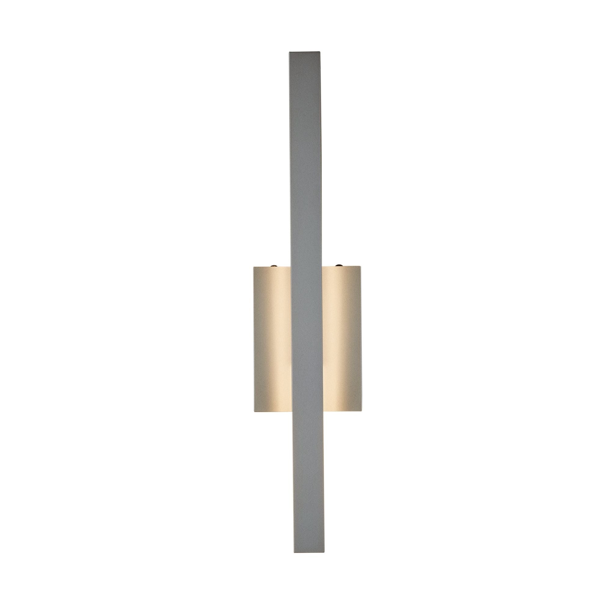 Edge Medium LED Outdoor Sconce LED Seeded Clear Glass (II) in Coastal Burnished Steel