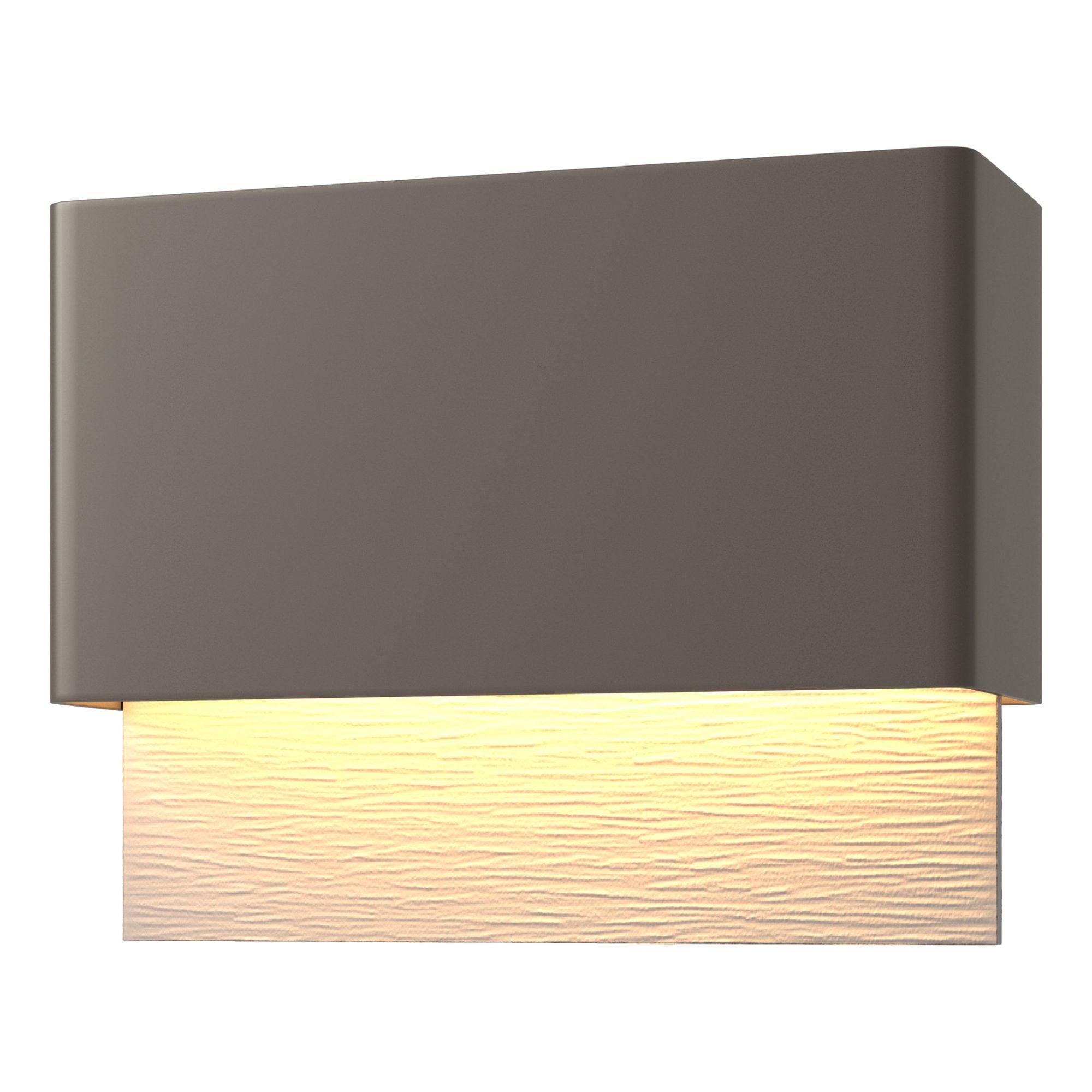 Stratum Dark Sky Friendly LED Outdoor Sconce Coastal Burnished Steel Accent LED in Coastal Dark Smoke