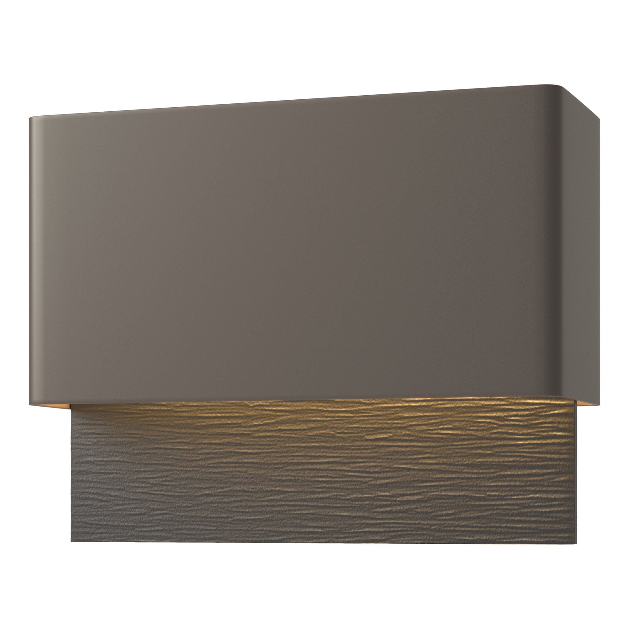 Stratum Dark Sky Friendly LED Outdoor Sconce Coastal Black Accent LED in Coastal Dark Smoke