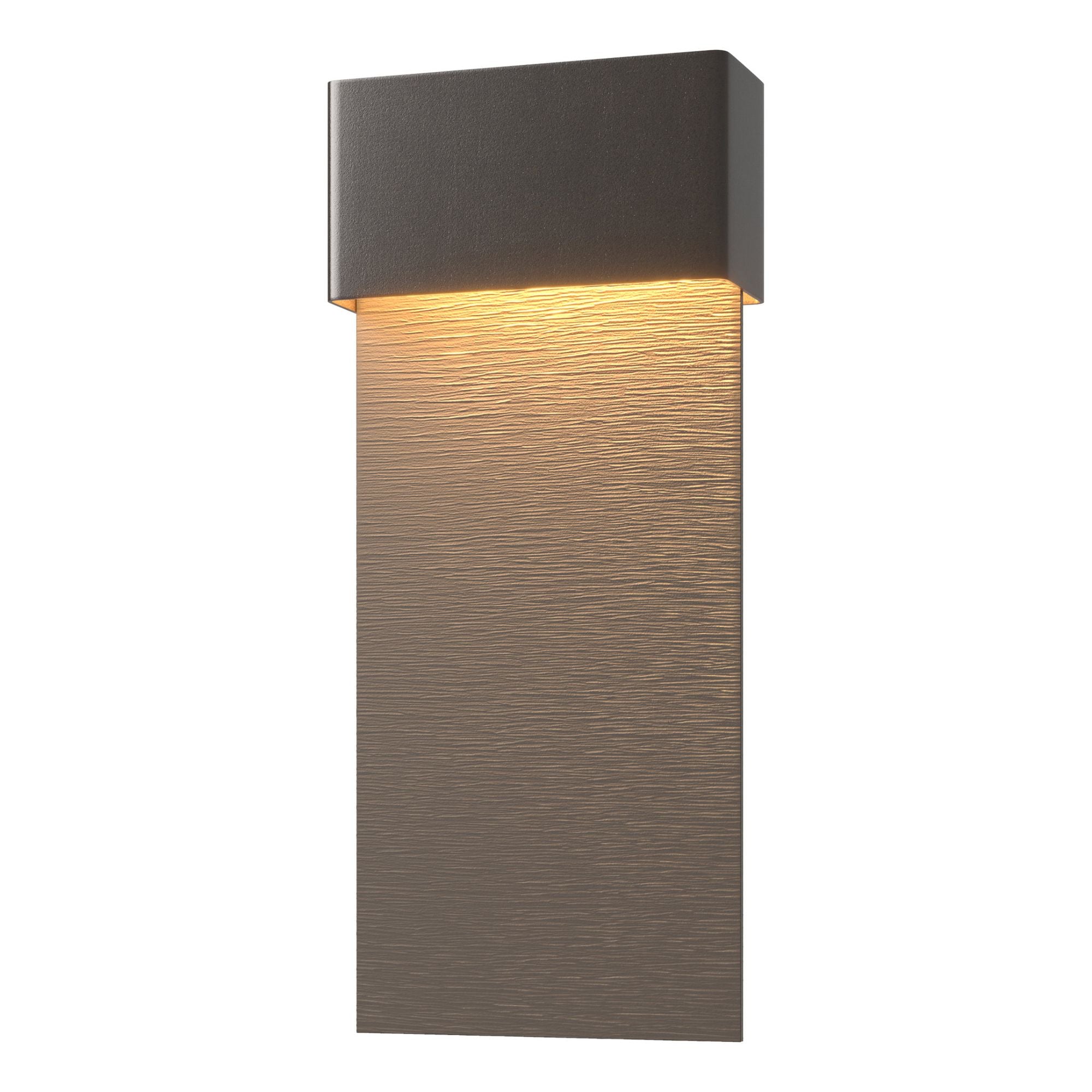 Stratum Large Dark Sky Friendly LED Outdoor Sconce Coastal Dark Smoke Accent LED in Coastal Oil Rubbed Bronze