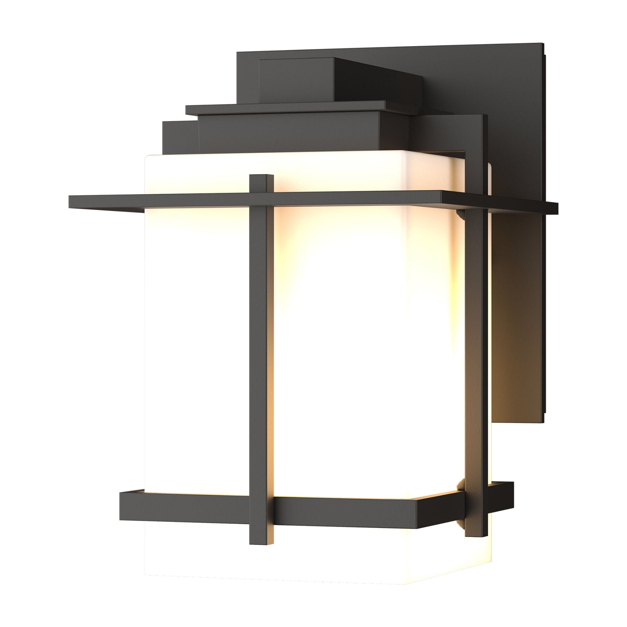 Tourou Small Outdoor Sconce 1-Light Opal Glass (GG) in Coastal Oil Rubbed Bronze