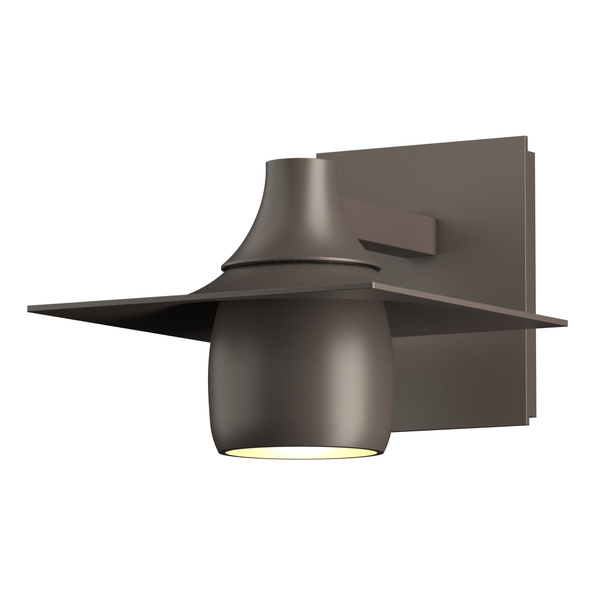 Hood Dark Sky Outdoor Sconce 1-Light in Coastal Dark Smoke