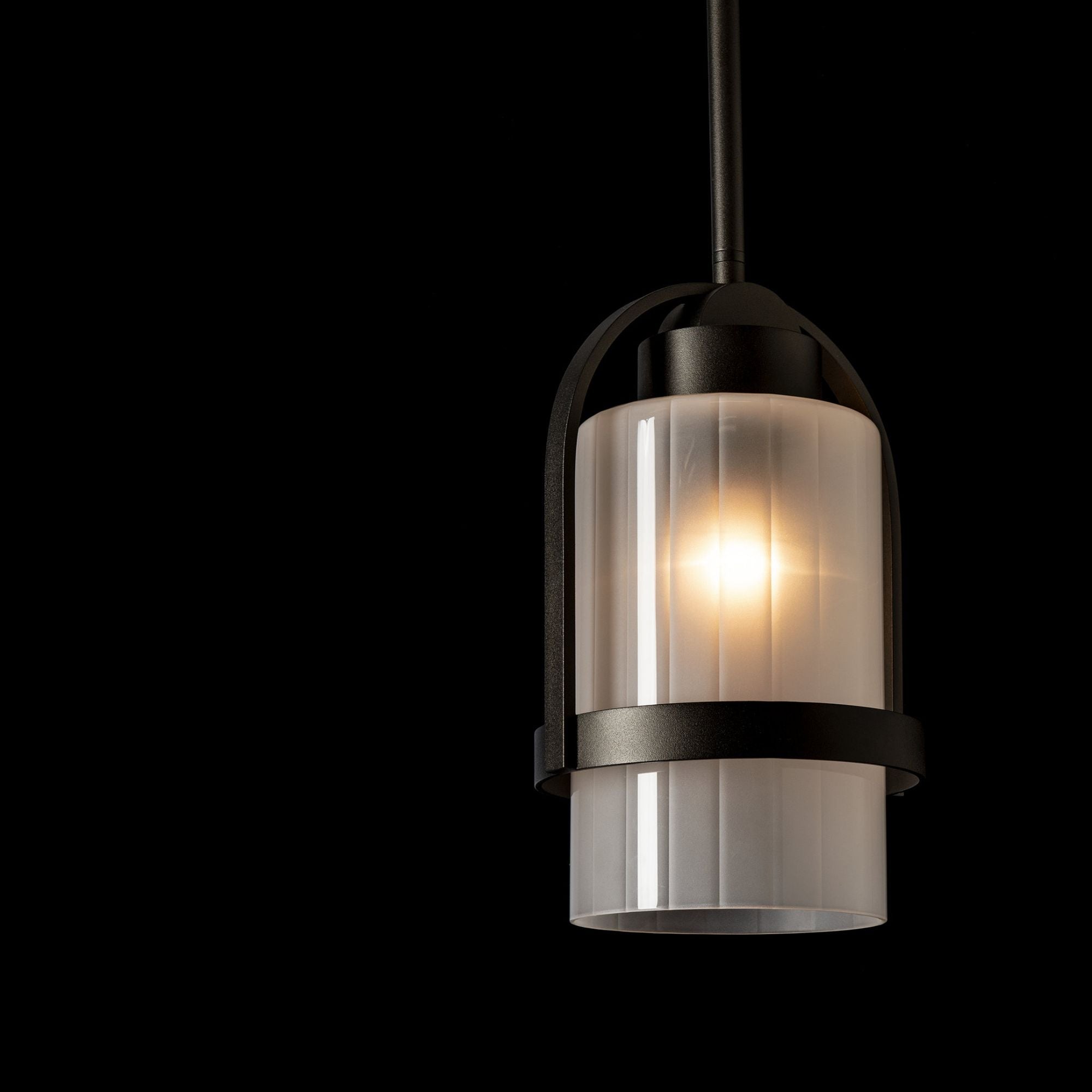 Alcove Outdoor Pendant 1-Light Frosted Glass (FD) in Coastal Oil Rubbed Bronze