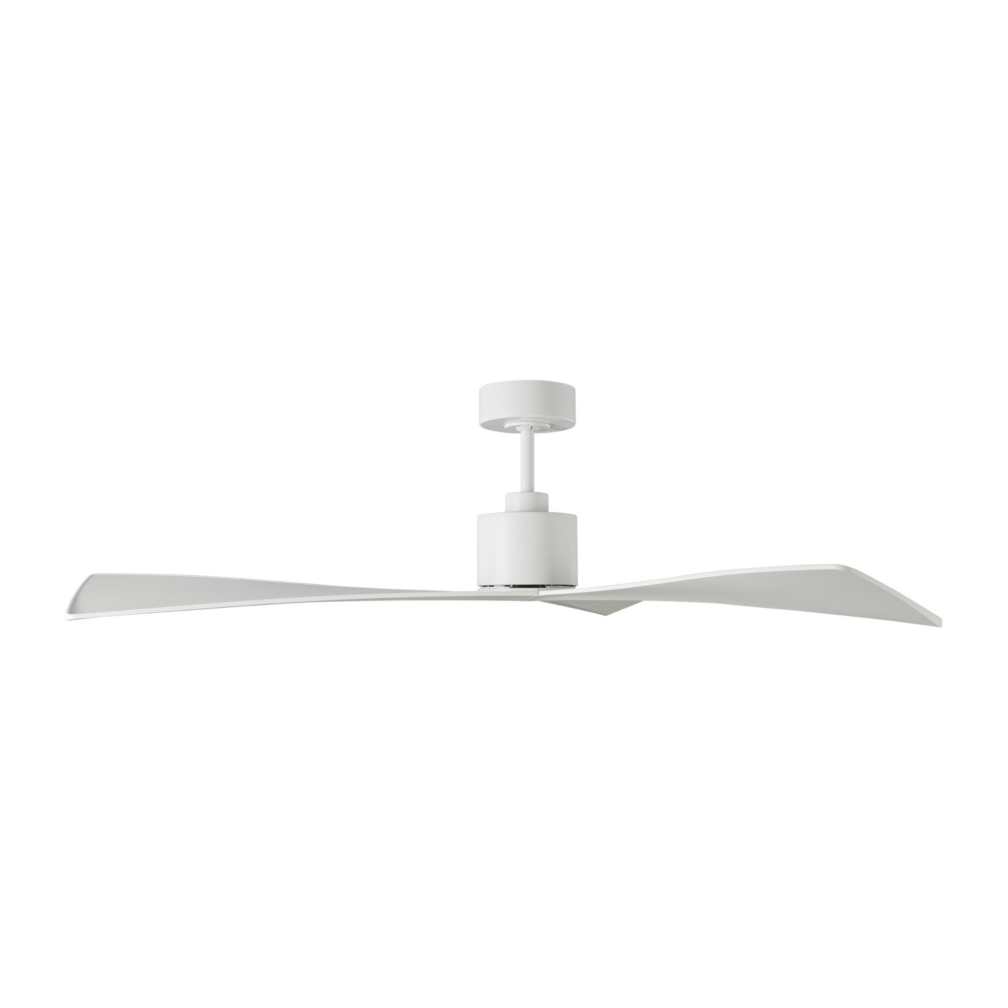 Adler 52" Ceiling Fan in Matte White w/ Matte White Blade D:52'' H:12 1/2''