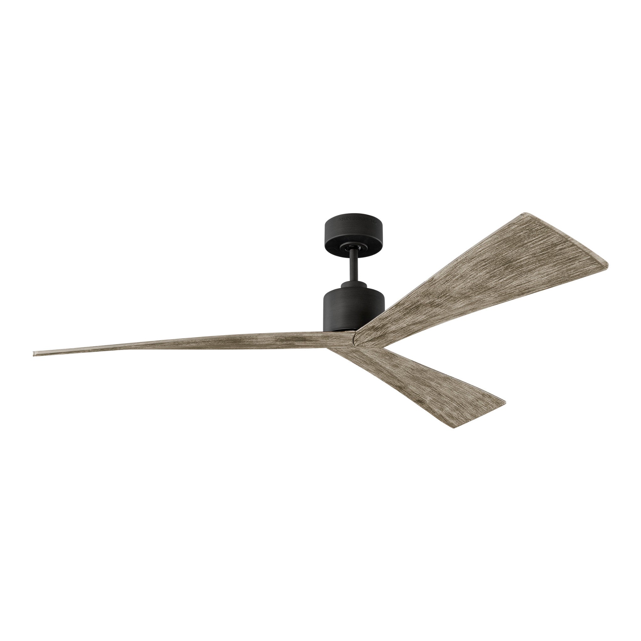 Sean Lavin Adler 60" Ceiling Fan in Aged Pewter w/ Light Grey Weathered Oak Blade D:60'' H:12 1/2''