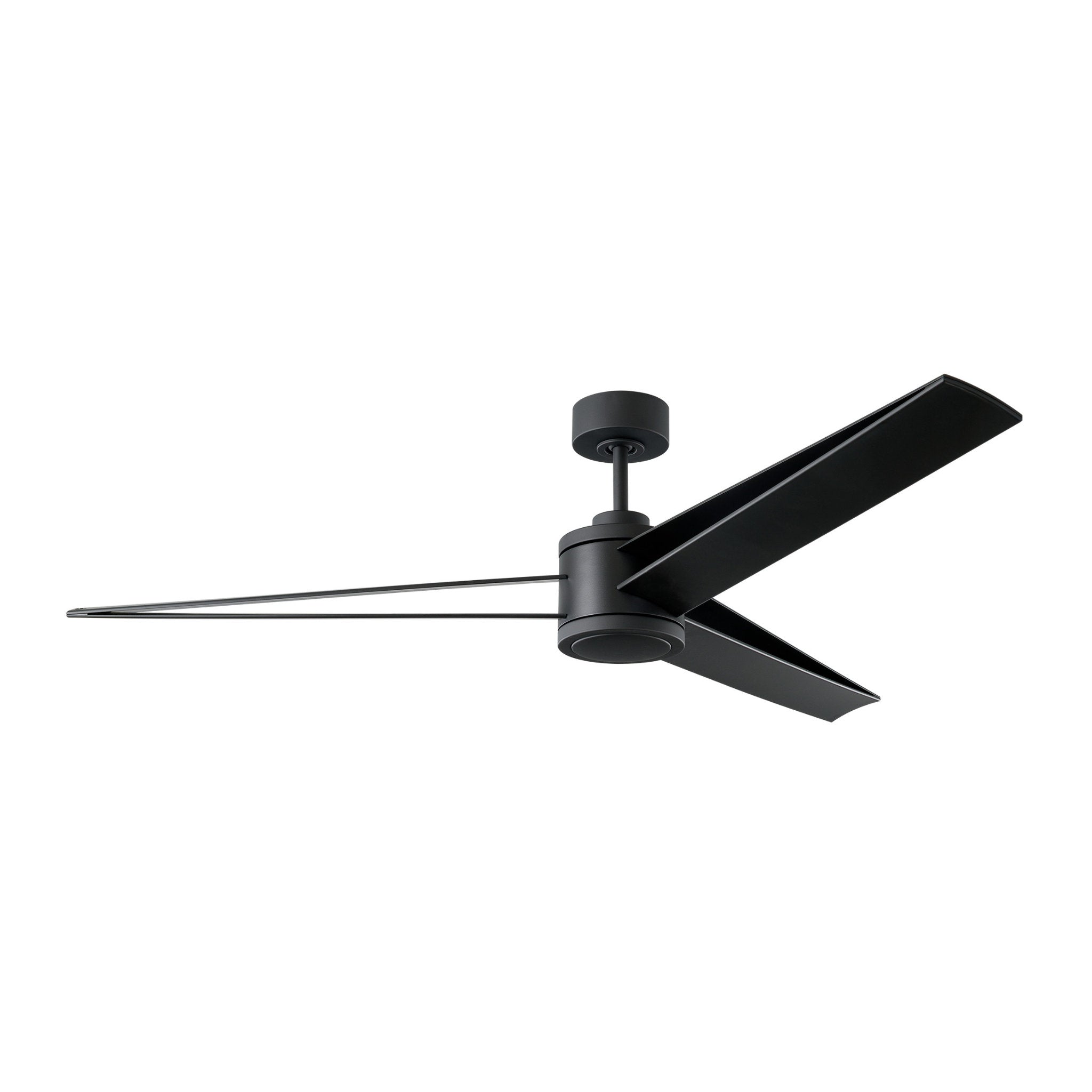 Armstrong 60" LED Ceiling Fan in Midnight Black w/ Midnight Black Blade D:60'' H:14 3/32''