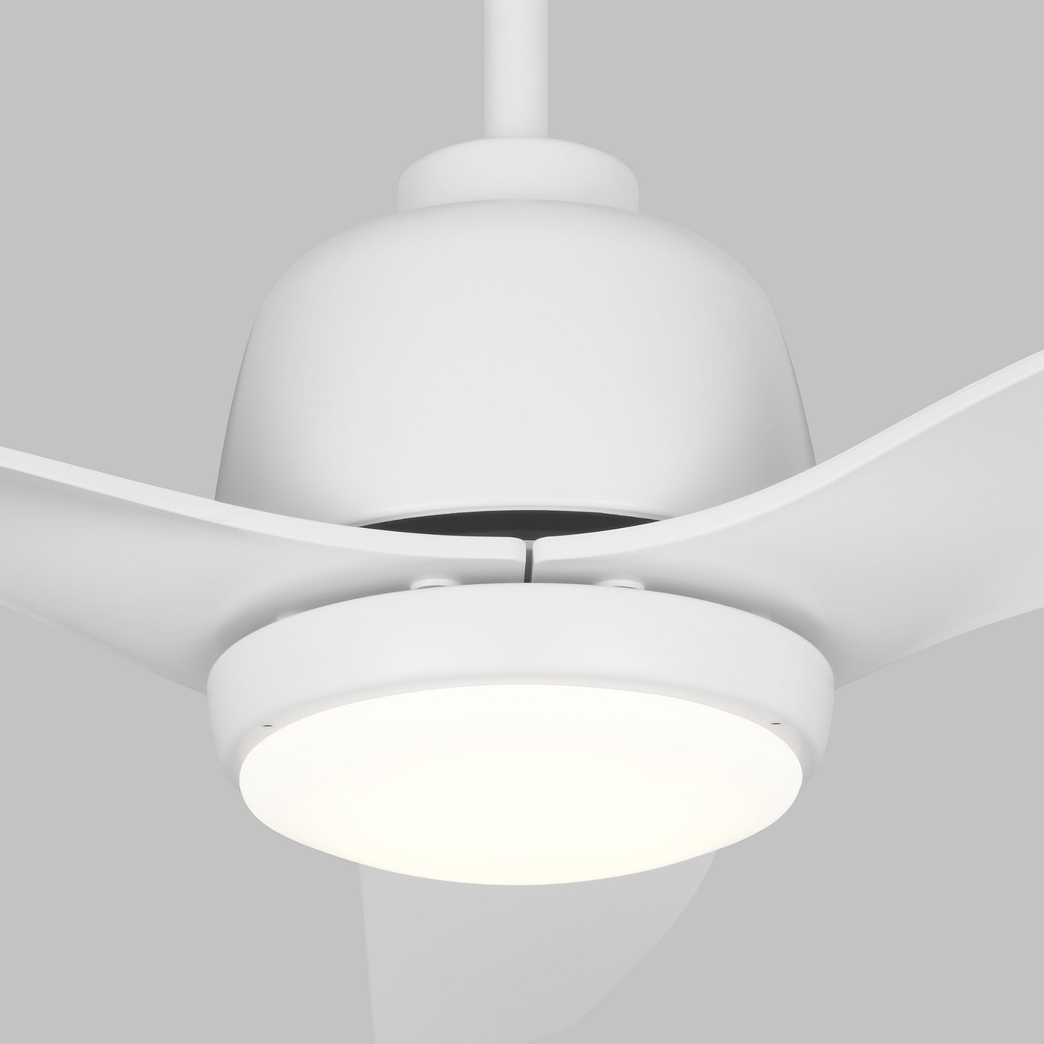 Avila 52" LED Ceiling Fan in Matte White w/ Matte White Blade D:54'' H:16 3/16''