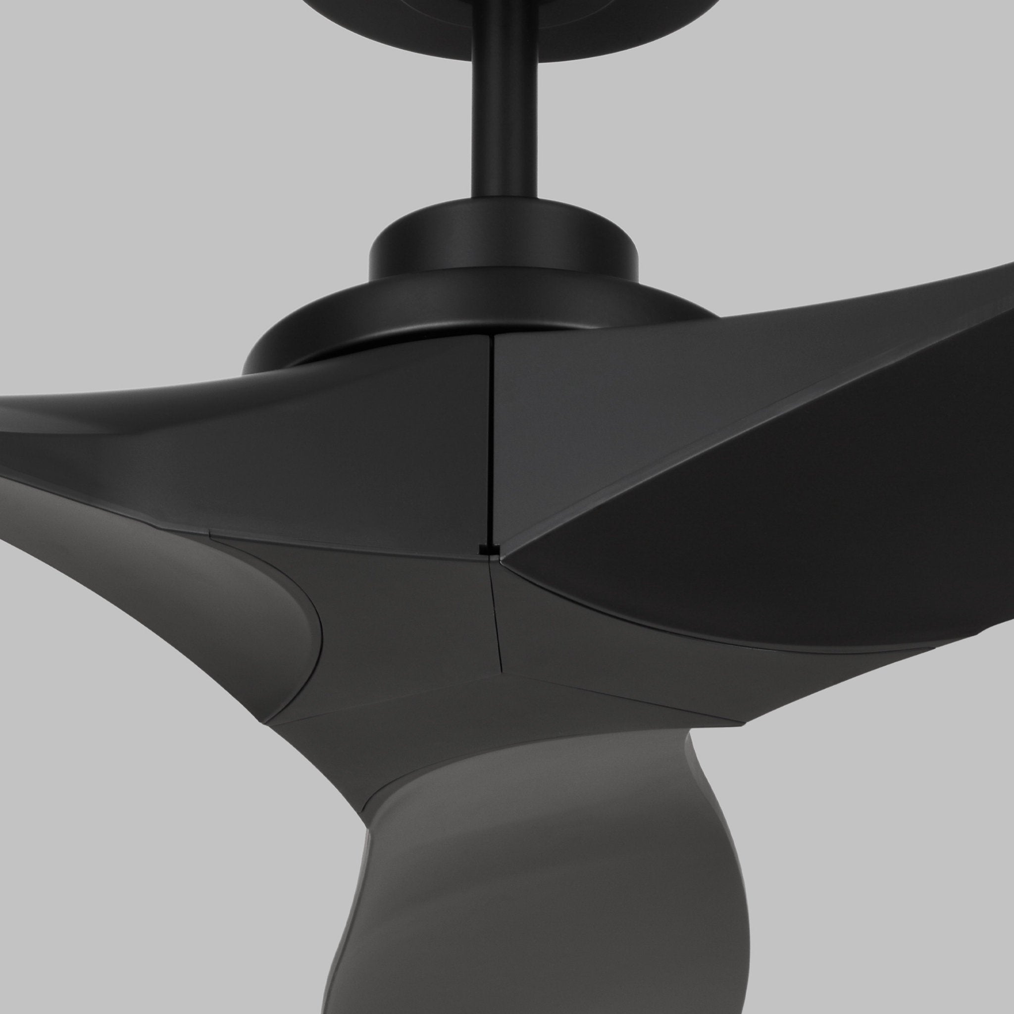 Collins 52" Ceiling Fan in Midnight Black w/ Midnight Black Blade D:52'' H:11 13/16''