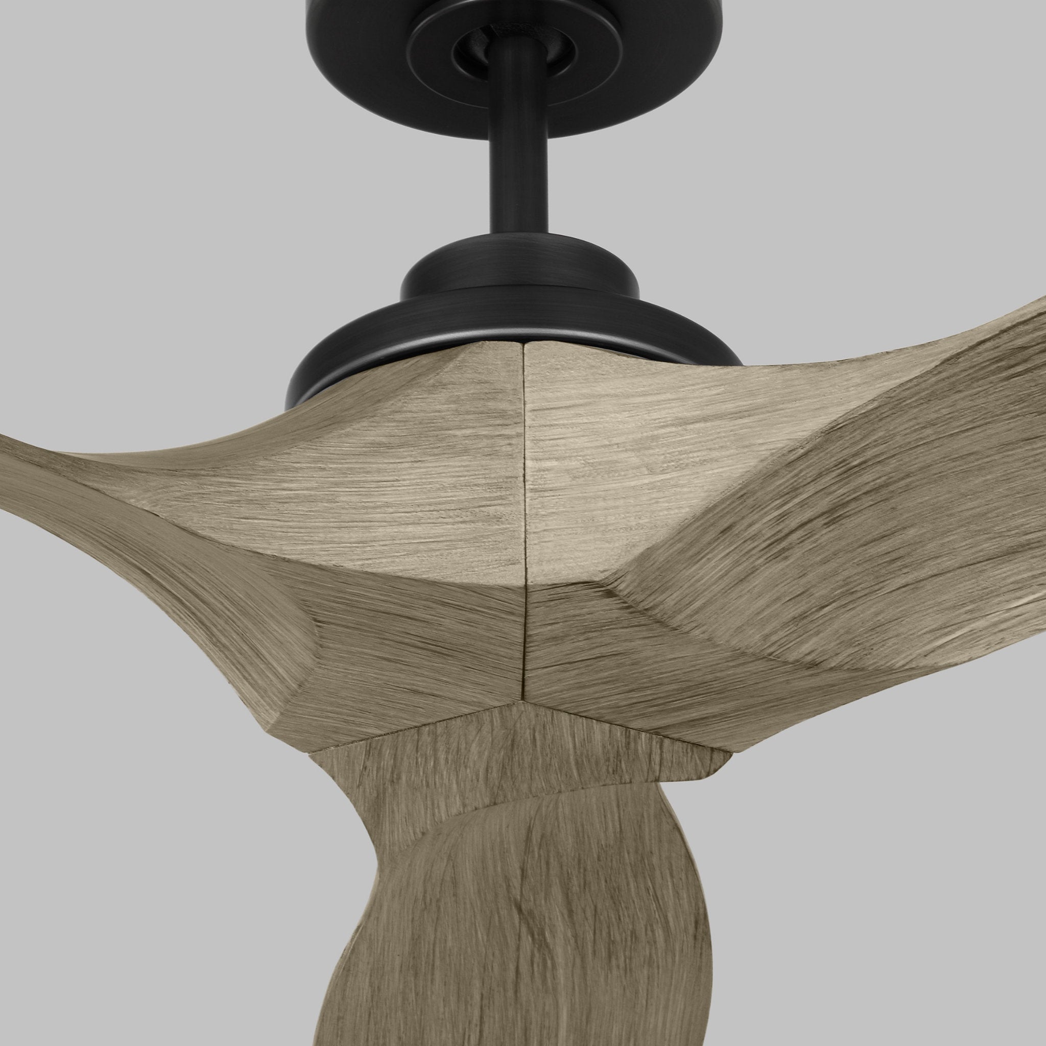Collins 52" Ceiling Fan in Aged Pewter w/ Light Grey Weathered Oak Blade D:52'' H:12 5/16''