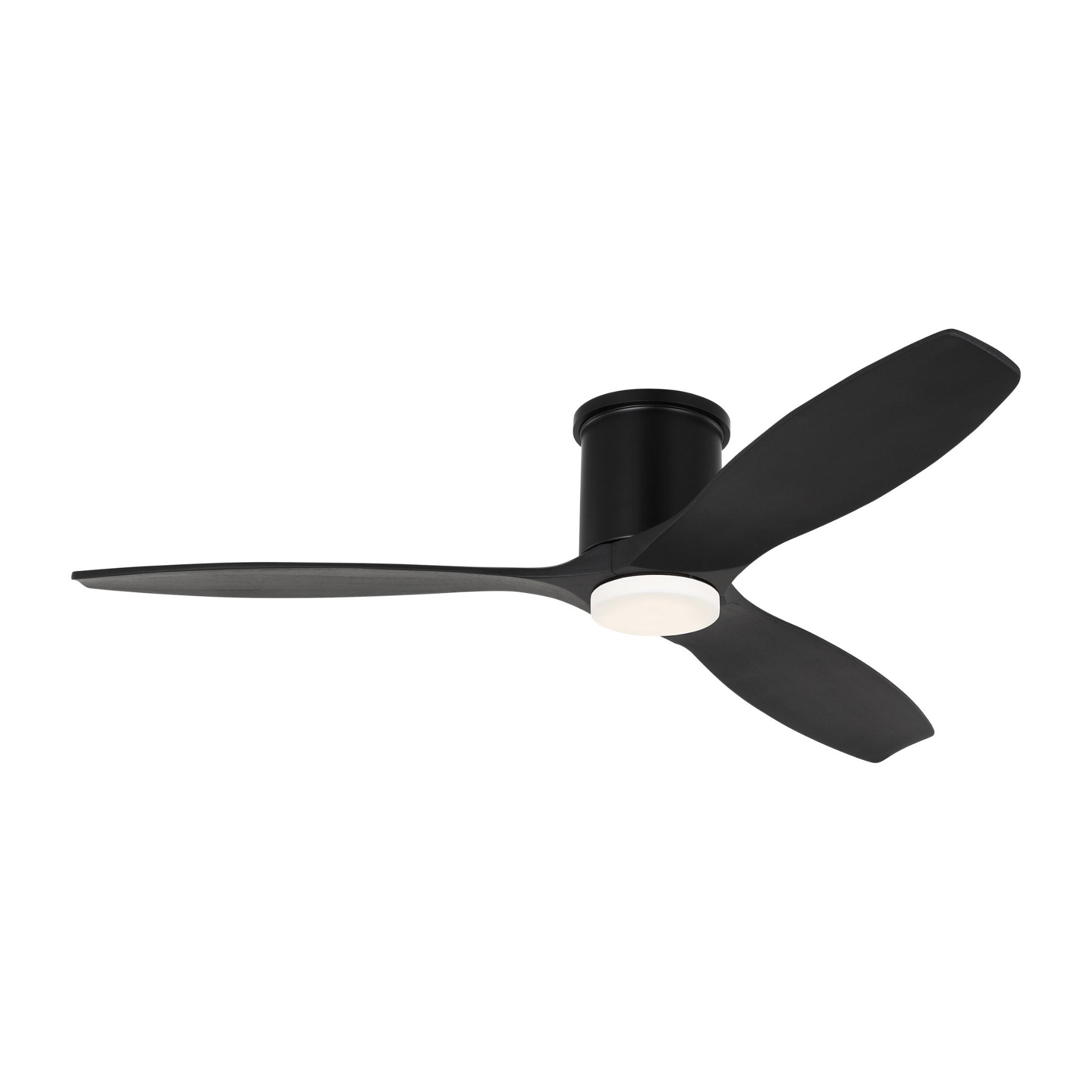 Collins 52" LED Ceiling Fan in Midnight Black w/ Midnight Black Blade D:52'' H:10 5/16''