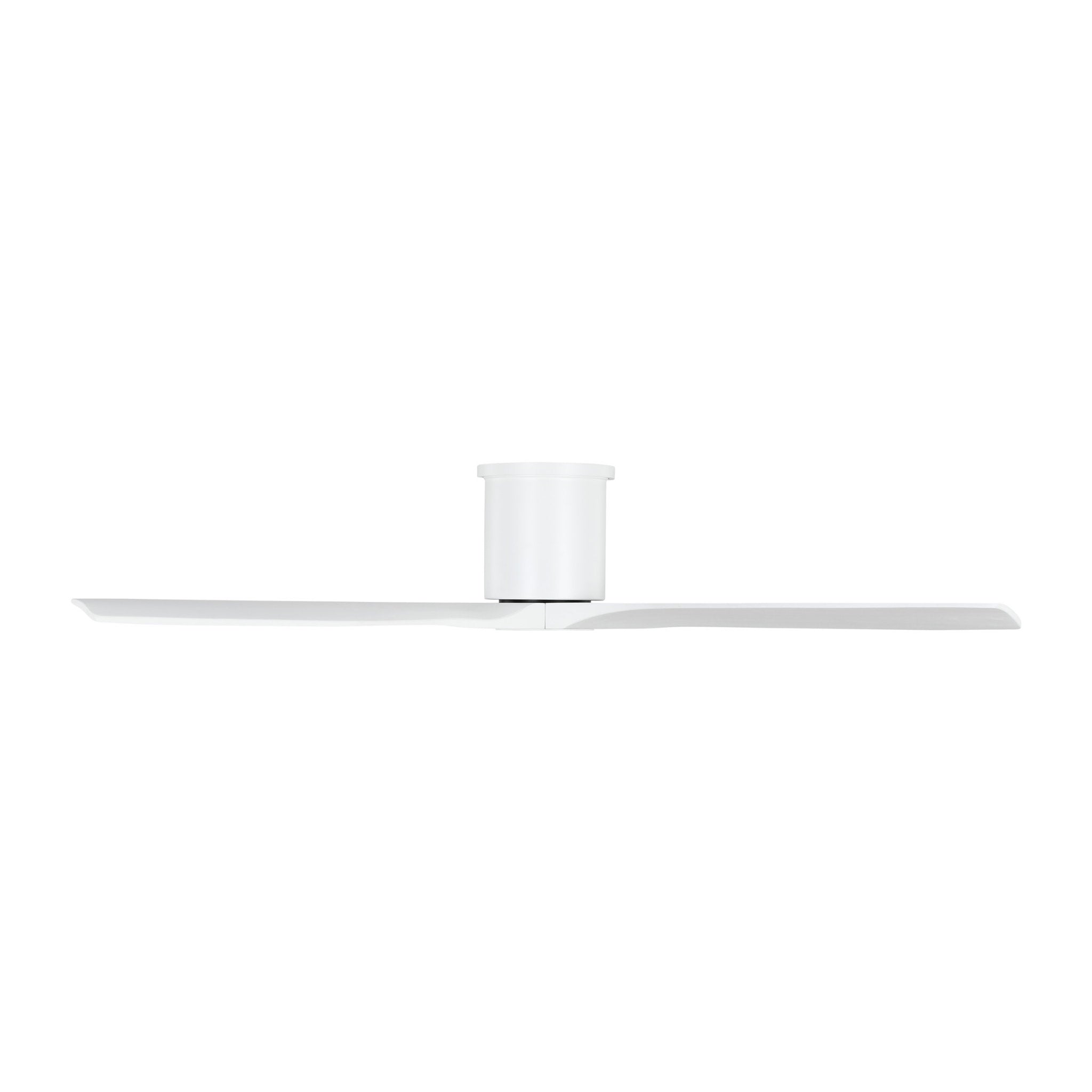 Collins 52" Ceiling Fan in Matte White w/ Matte White Blade D:52'' H:8 19/32''