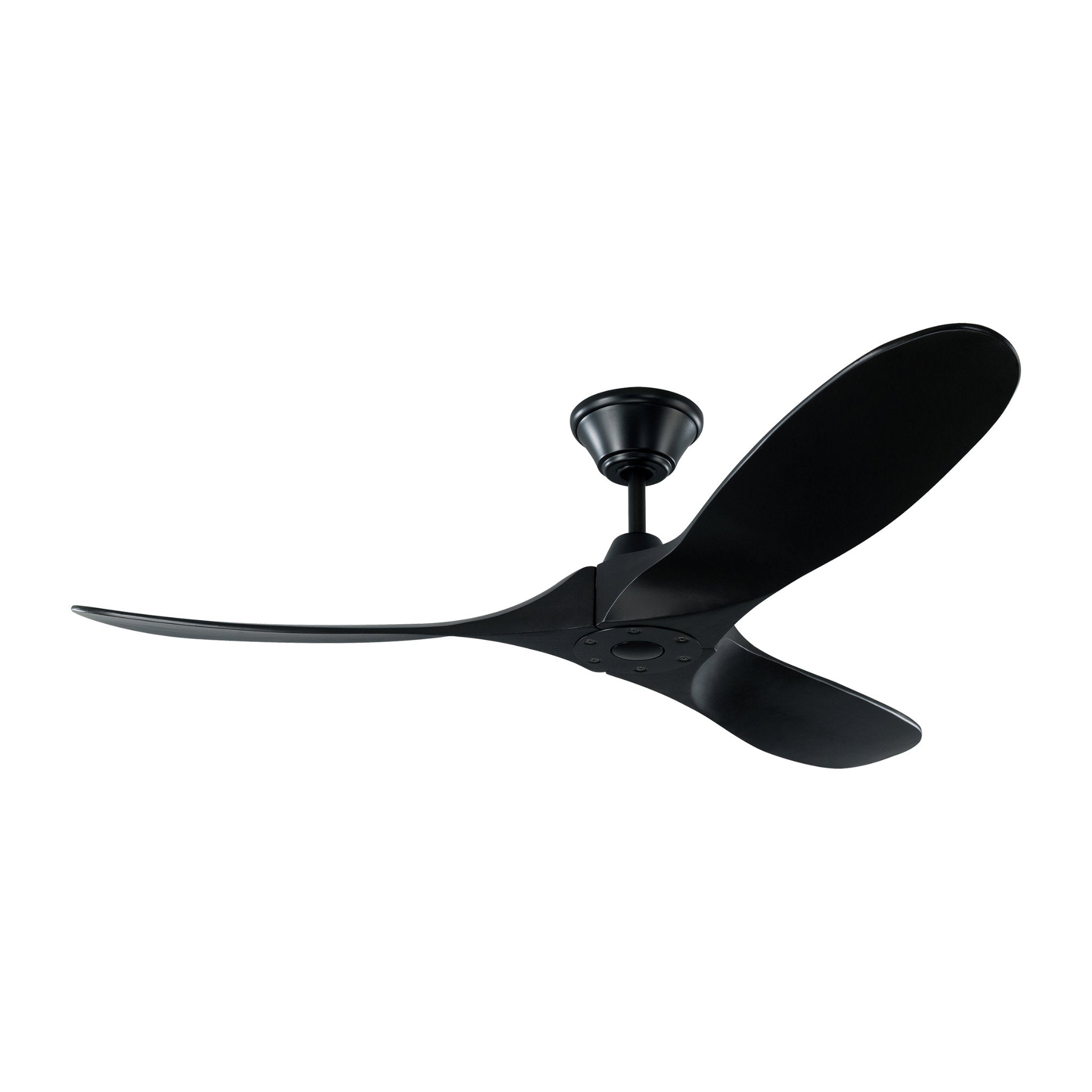 Maverick 52" Ceiling Fan in Matte Black w/ Matte Black Blade D:52'' H:11 11/16''