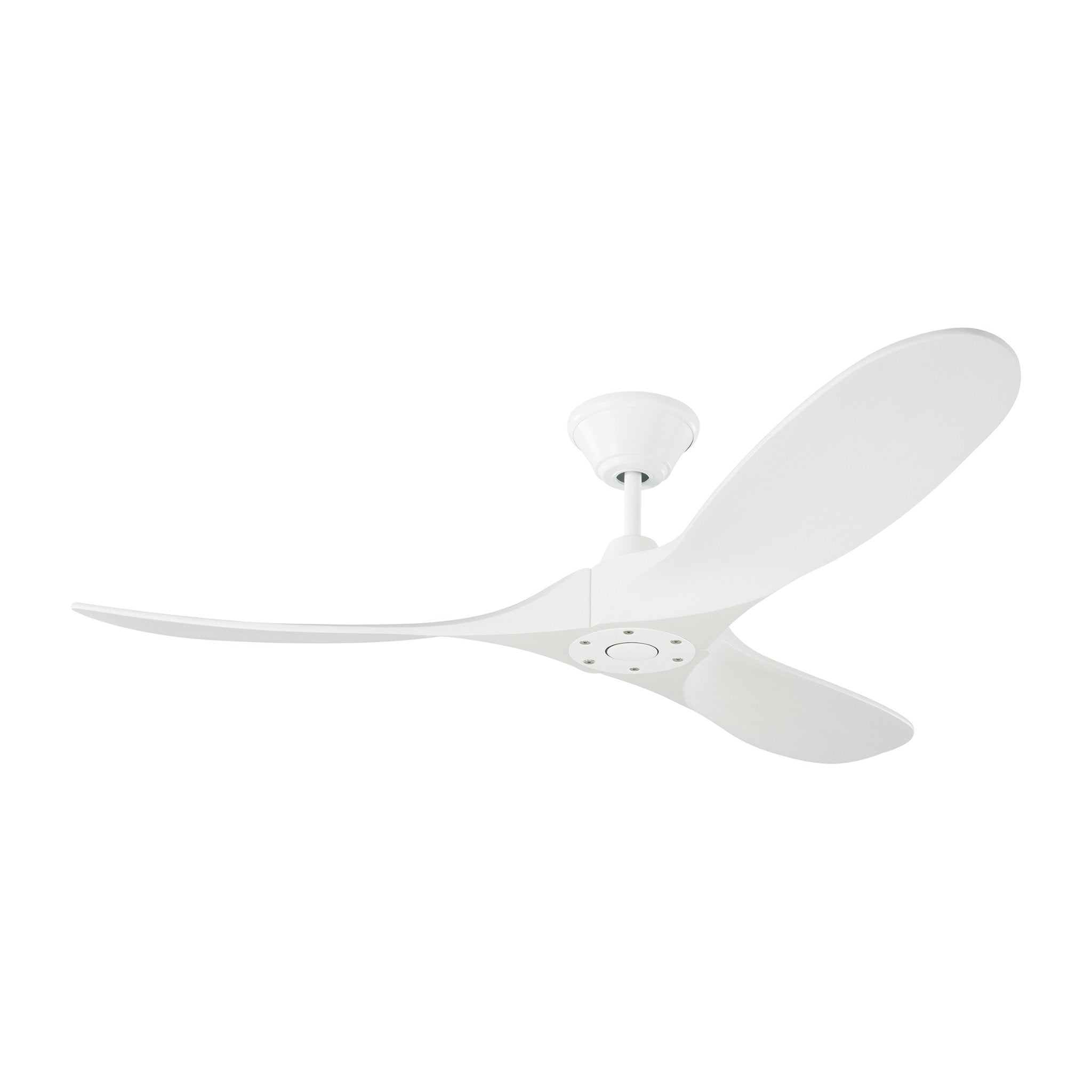 Maverick 52" Ceiling Fan in Matte White w/ Matte White Blade D:52'' H:11 11/16''