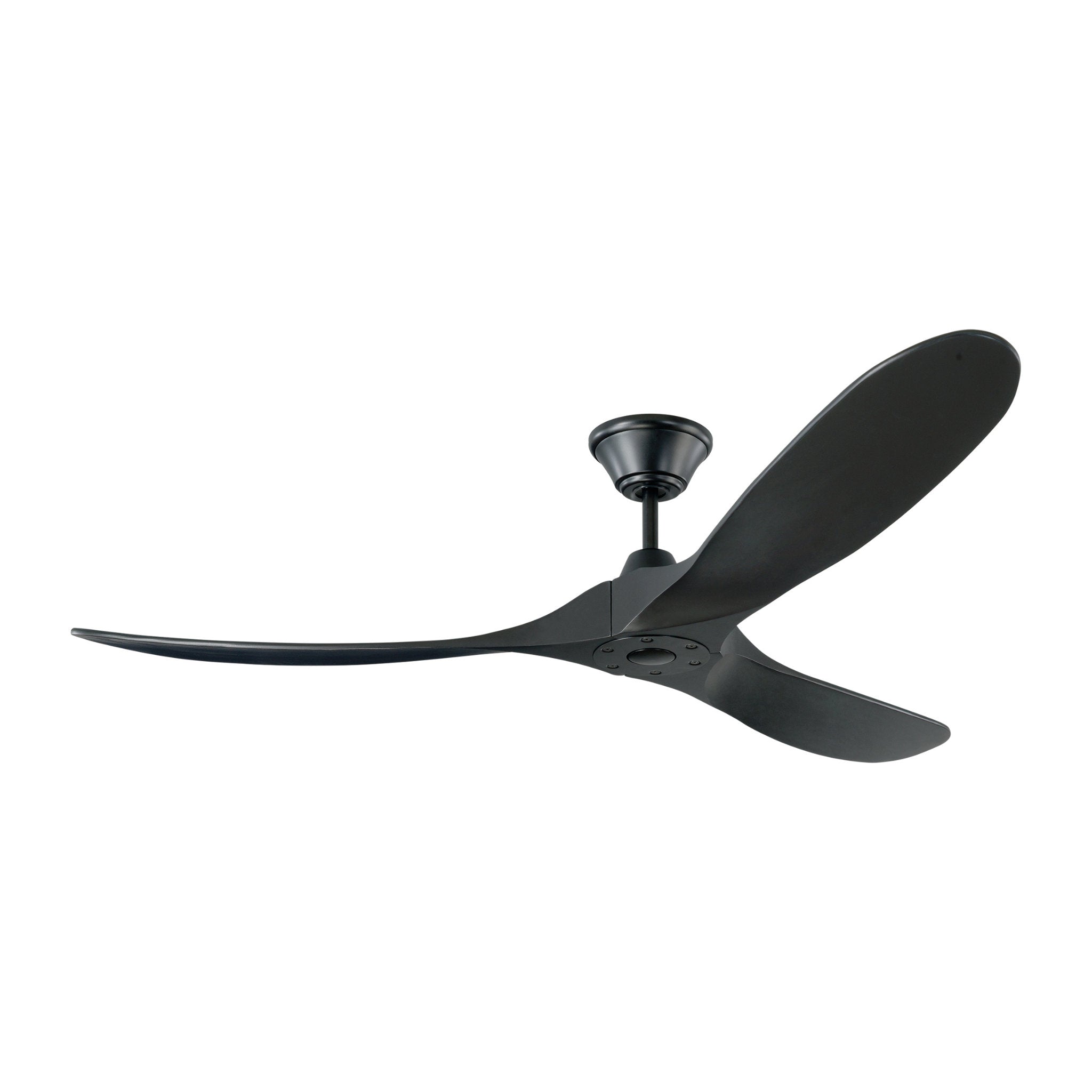 Maverick 60" Ceiling Fan in Matte Black w/ Matte Black Blade D:60'' H:11 11/16''