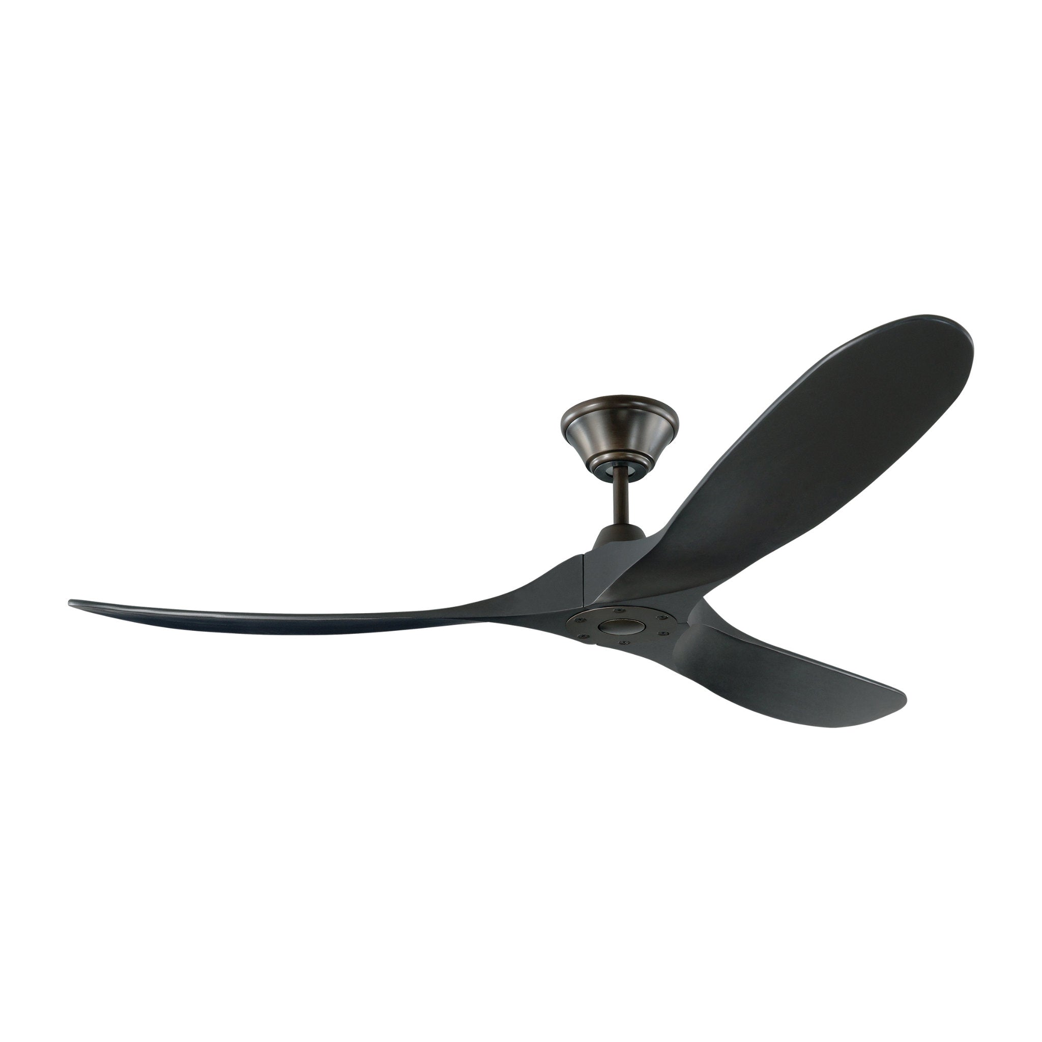 Maverick 60" Ceiling Fan in Matte Black w/ Matte Black Blade D:60'' H:11 11/16''