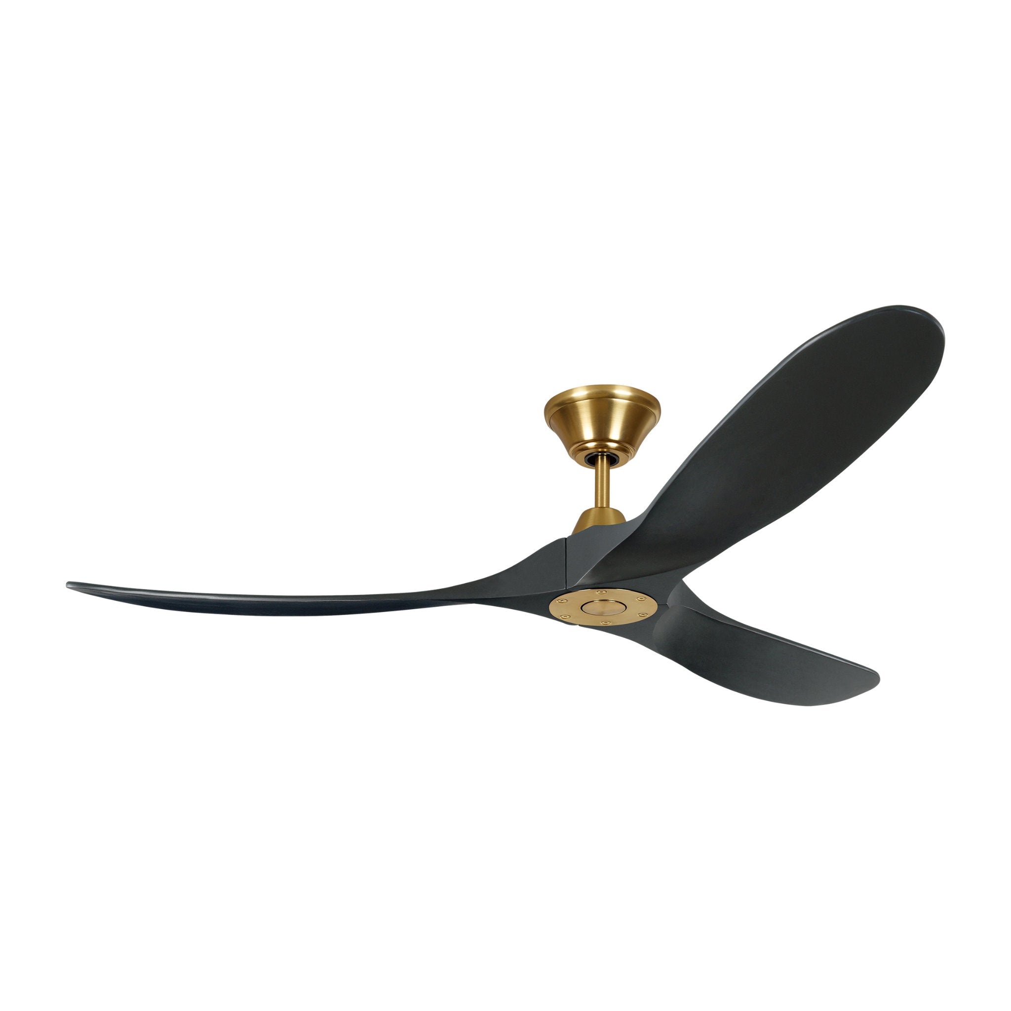 Maverick 60" Ceiling Fan in Matte Black w/ Matte Black Blade D:60'' H:11 11/16''