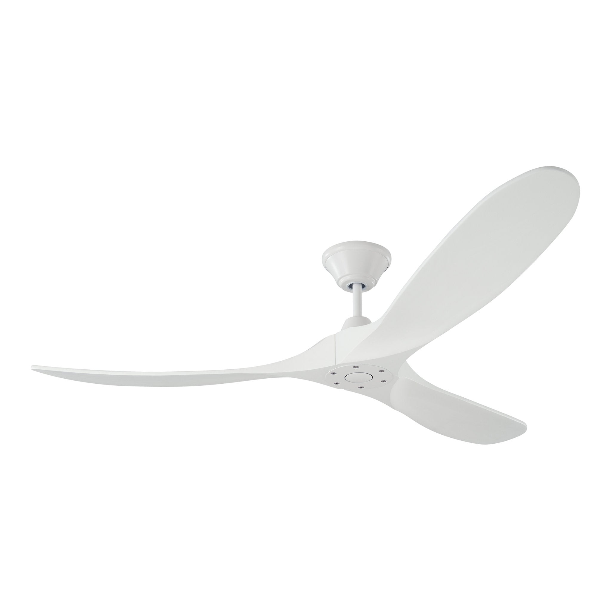 Maverick 60" Ceiling Fan in Matte White w/ Matte White Blade D:60'' H:11 11/16''