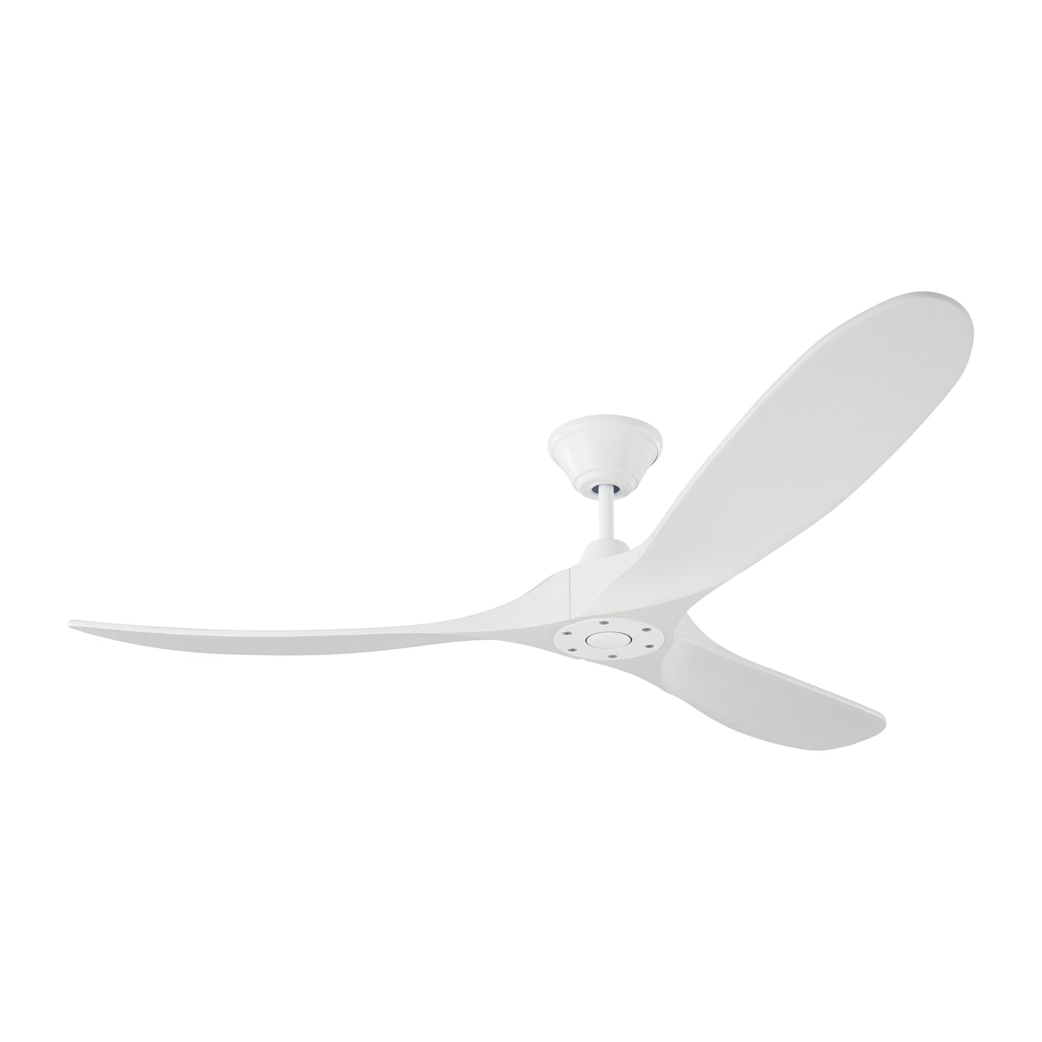 Maverick 60" Ceiling Fan in Matte White w/ Matte White Blade D:60'' H:11 11/16''