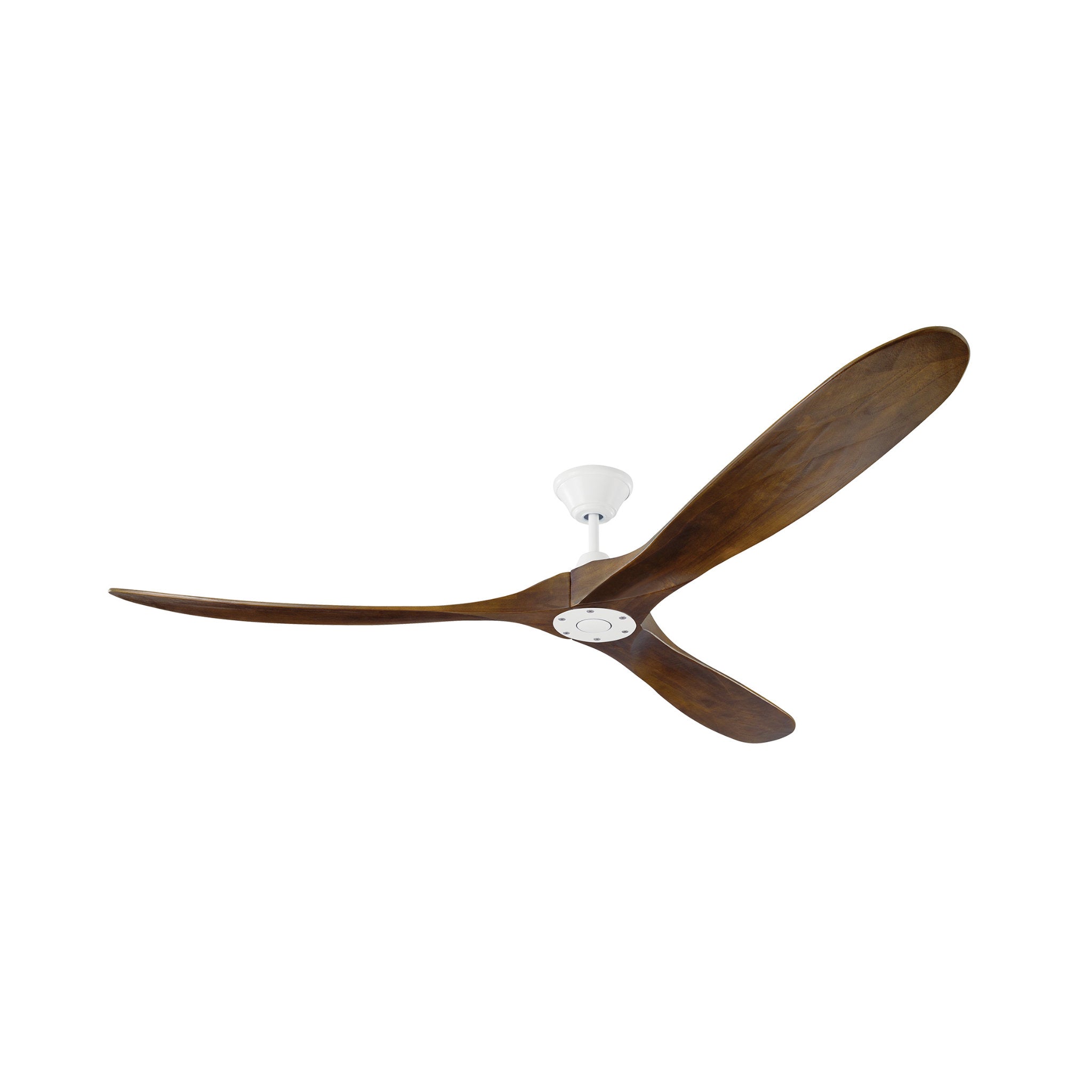 Maverick 70" Ceiling Fan in Matte Black w/ Dark Walnut Blade D:70'' H:11 11/16''