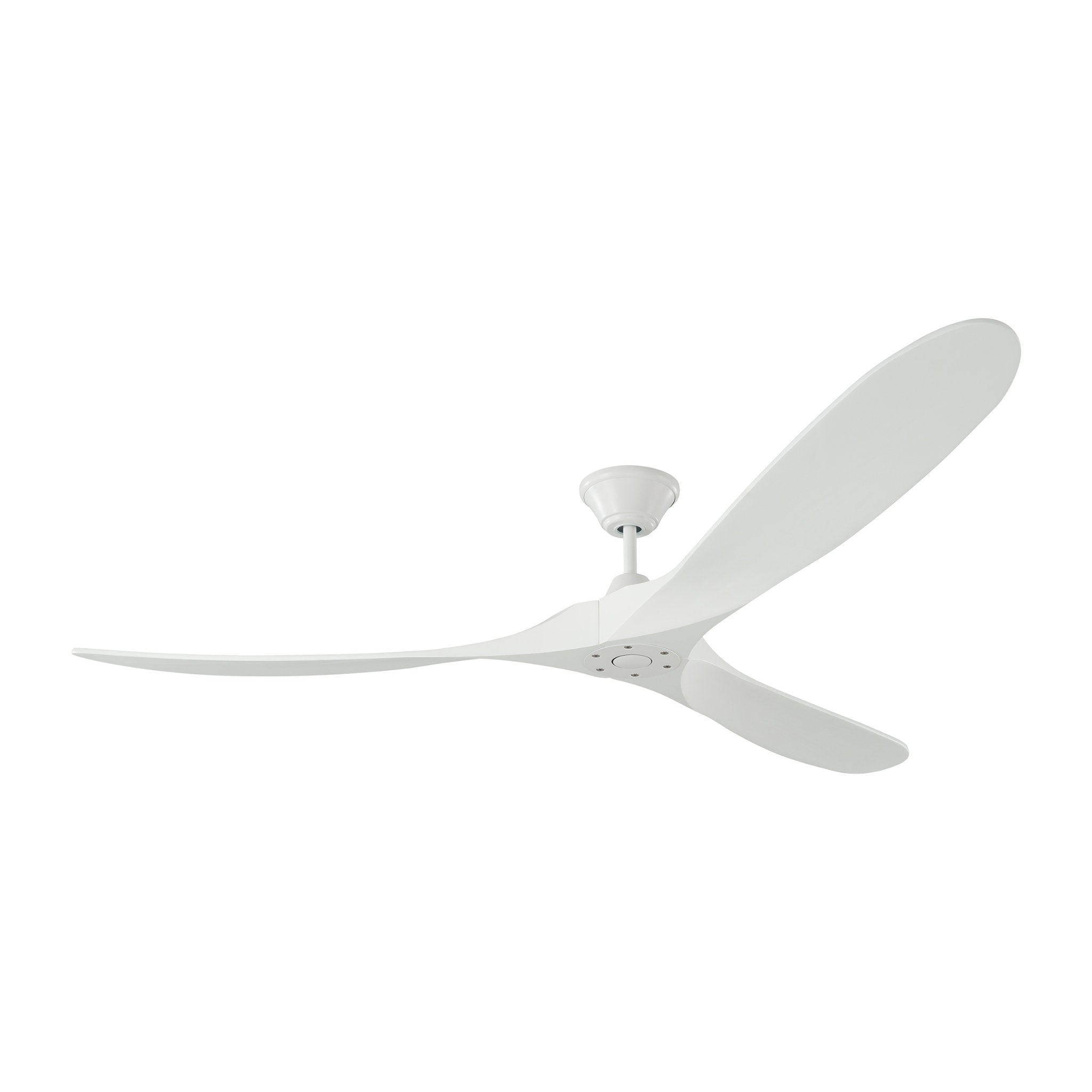 Maverick 70" Ceiling Fan in Matte White w/ Matte White Blade D:70'' H:11 11/16''