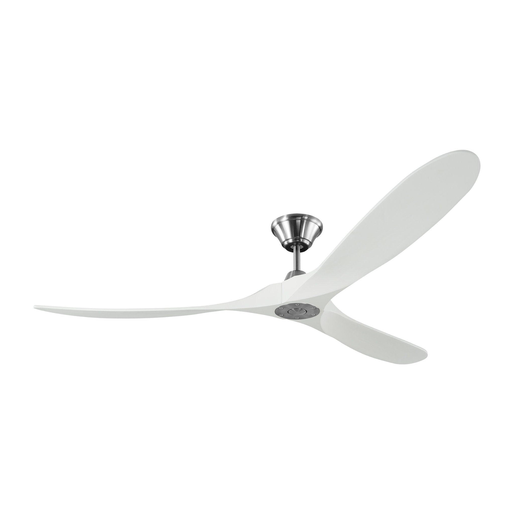 Maverick 70" Ceiling Fan in Matte White w/ Matte White Blade D:70'' H:11 11/16''