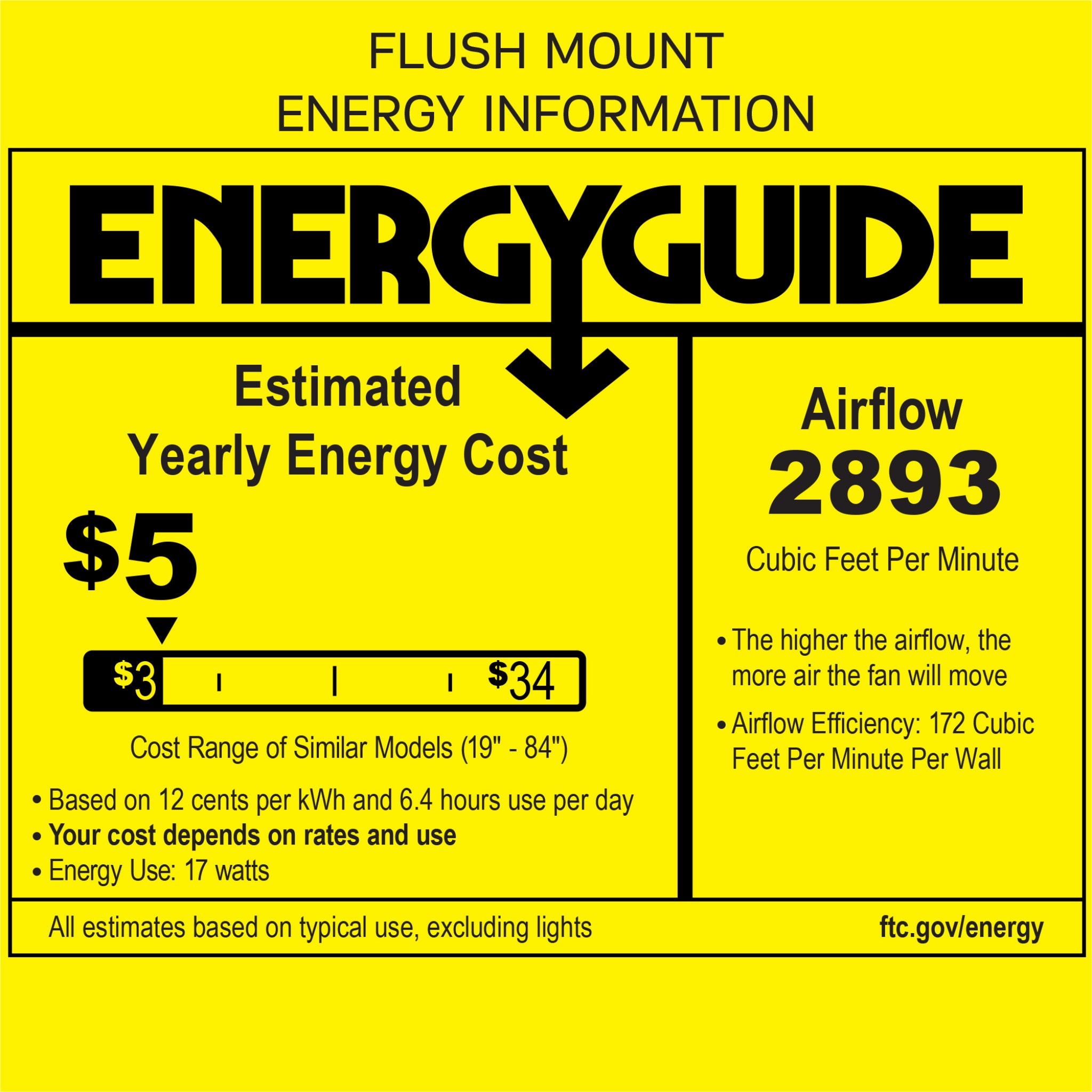 Rozzen 44" Ceiling Fan in Midnight Black w/ Midnight Black/American Walnut reversible blades Blade D:44'' H:9 5/16''