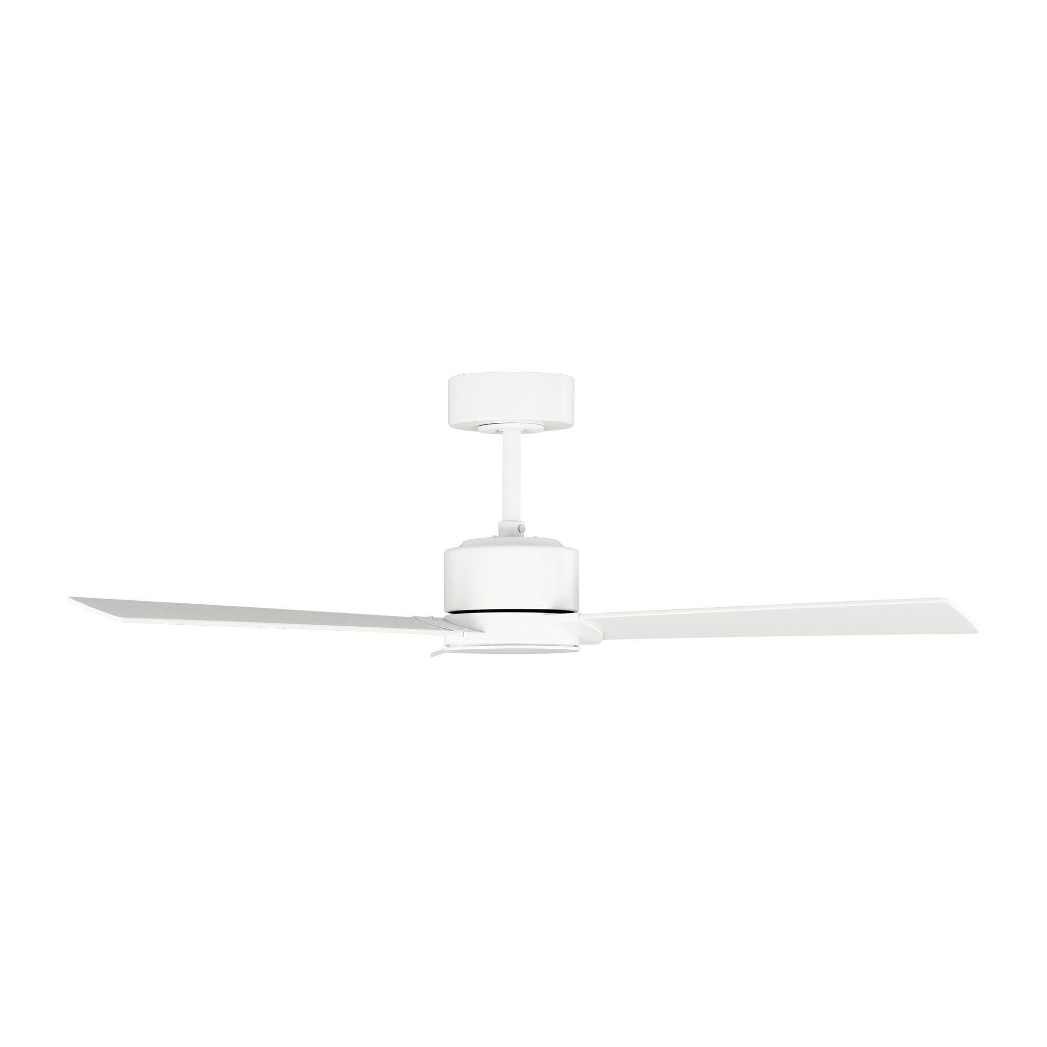 Rozzen 44" Ceiling Fan in Matte White w/ Matte White Blade D:44'' H:12 19/32''