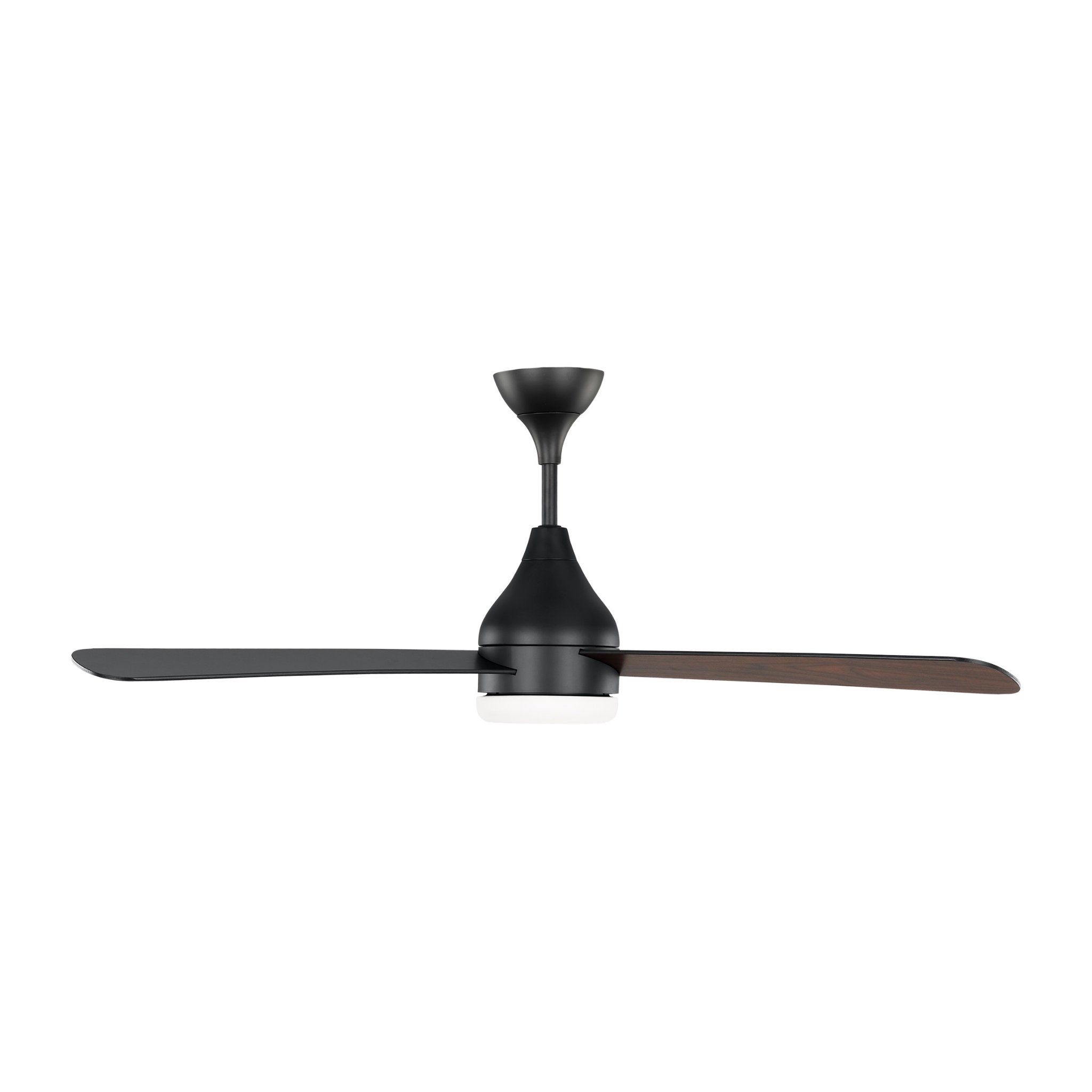 Barbara Barry Streaming 52" LED Ceiling Fan in Midnight Black w/ Midnight Black Blade D:52'' H:17 29/32''