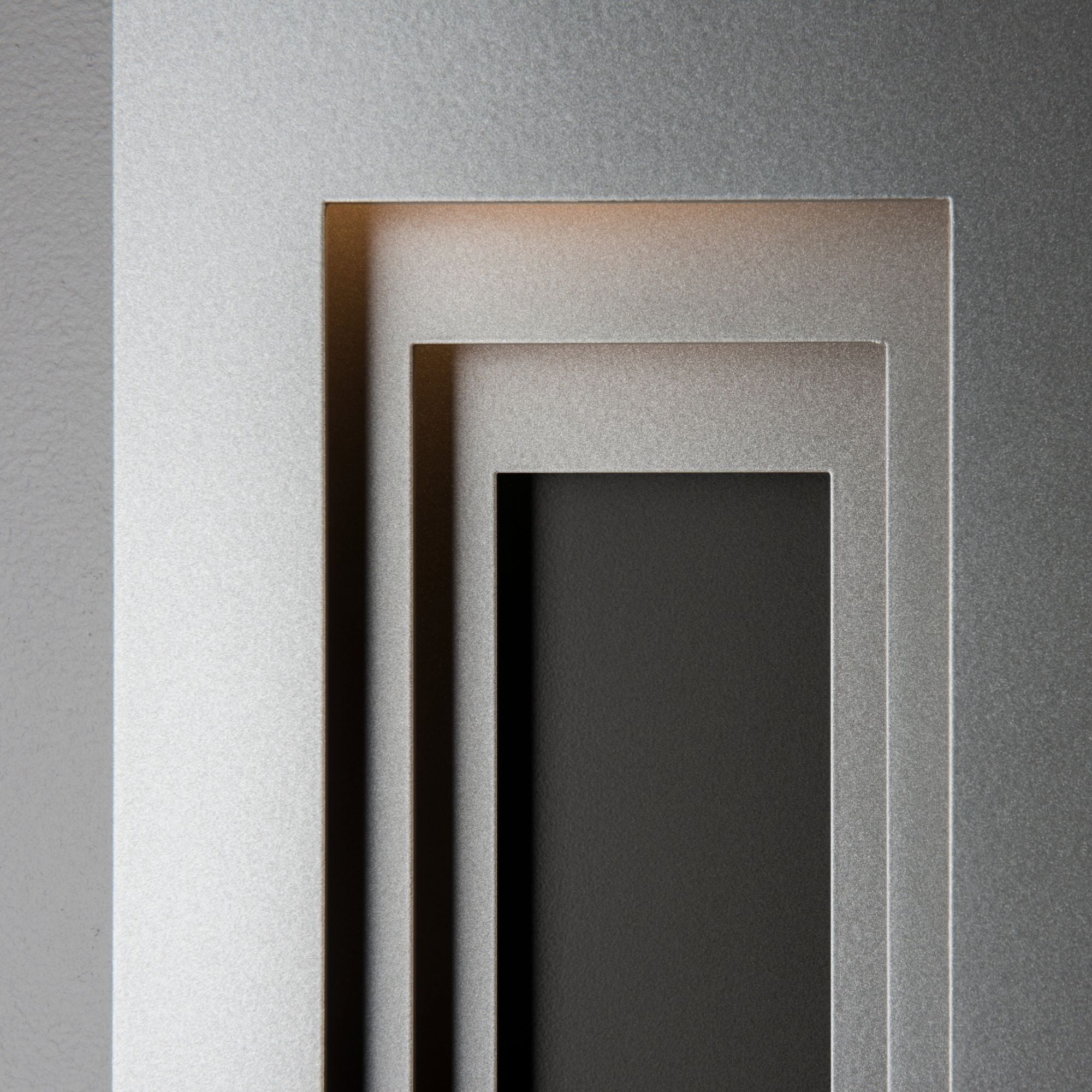 Procession Small Outdoor Sconce 2-Light Coastal Black Accent in Coastal Burnished Steel