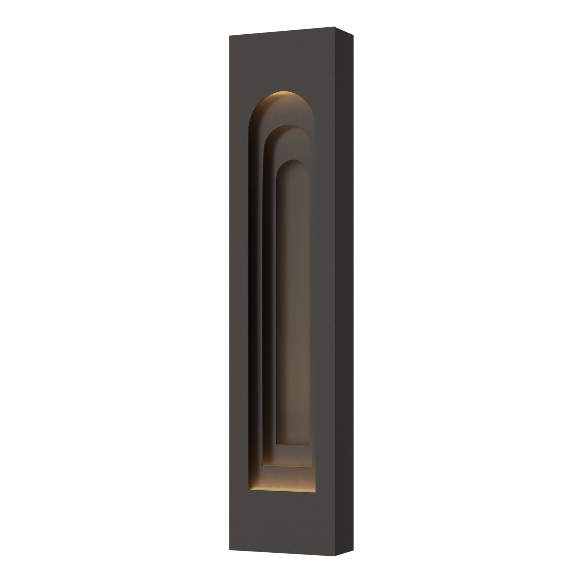 Procession Arch Large Outdoor Sconce 2-Light Coastal Dark Smoke Accent in Coastal Oil Rubbed Bronze