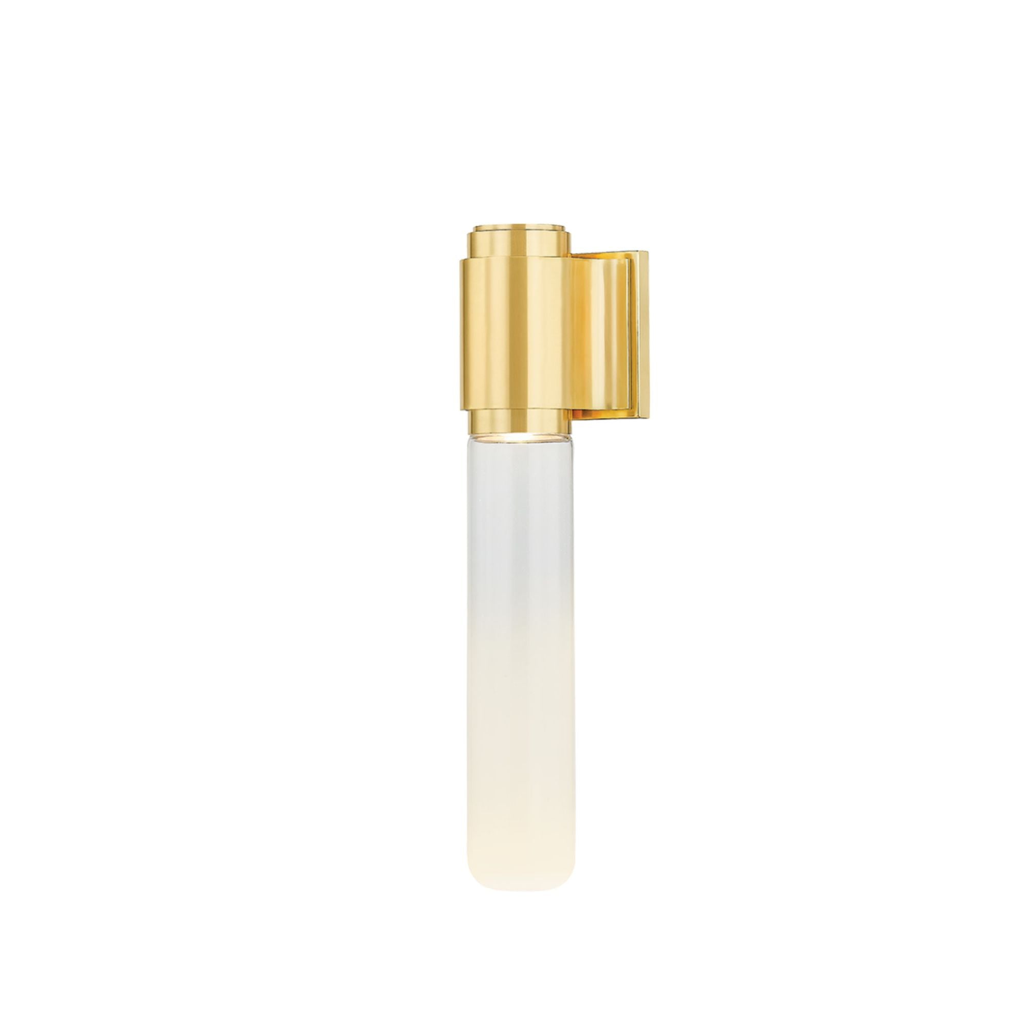 Colrain 1-Light Wall Sconce in Aged Brass 5.25W x 17.5H