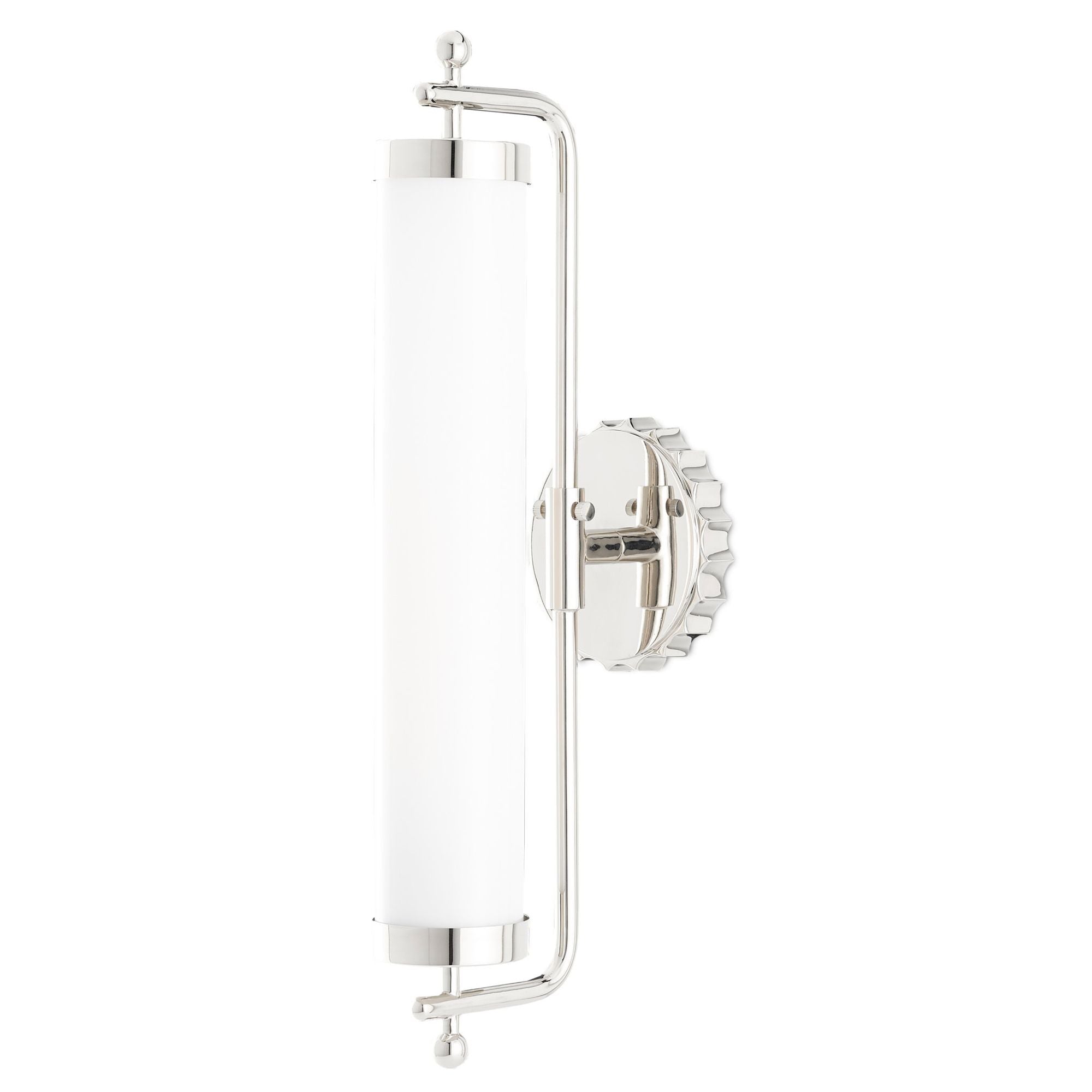 Latimer Nickel Wall Sconce - Polished Nickel